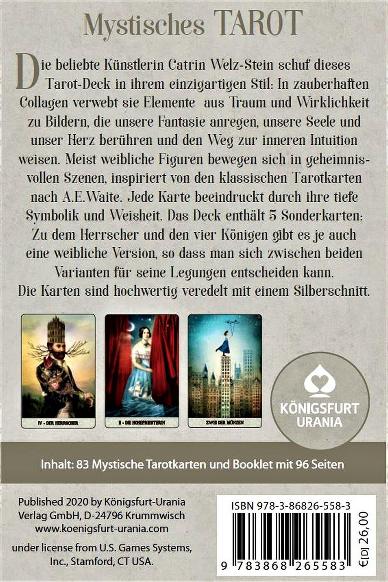 Beispielinhalt (Bild) Mystisches Tarot