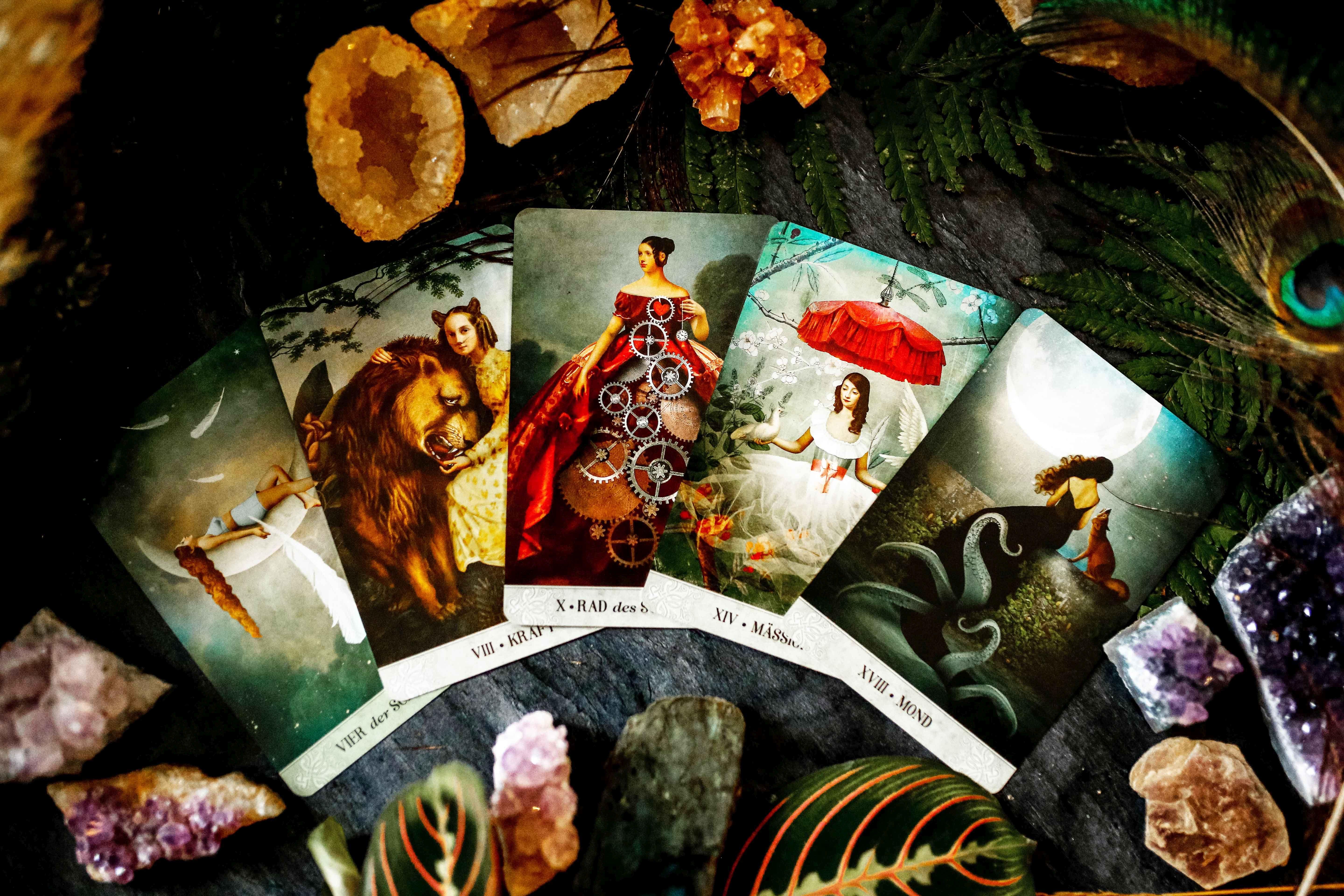 Beispielinhalt (Bild) Mystisches Tarot