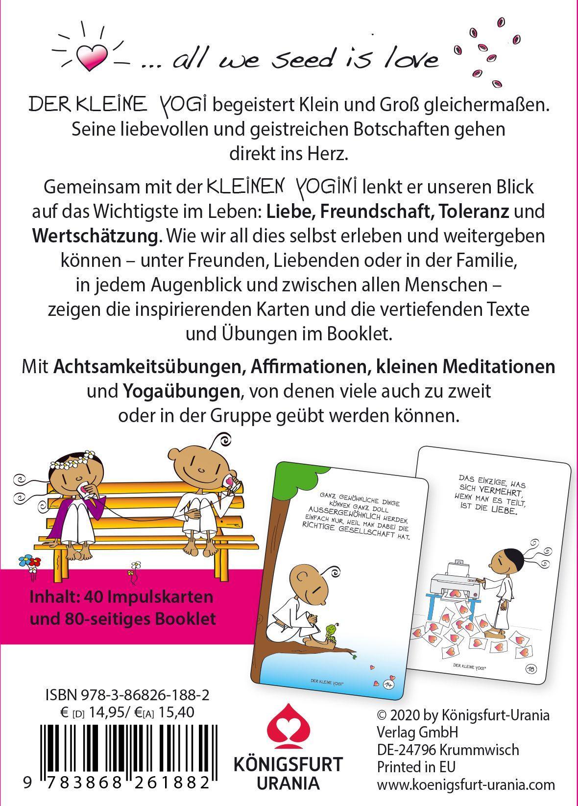 Beispielinhalt (Bild) Der Kleine Yogi Herzbotschaften