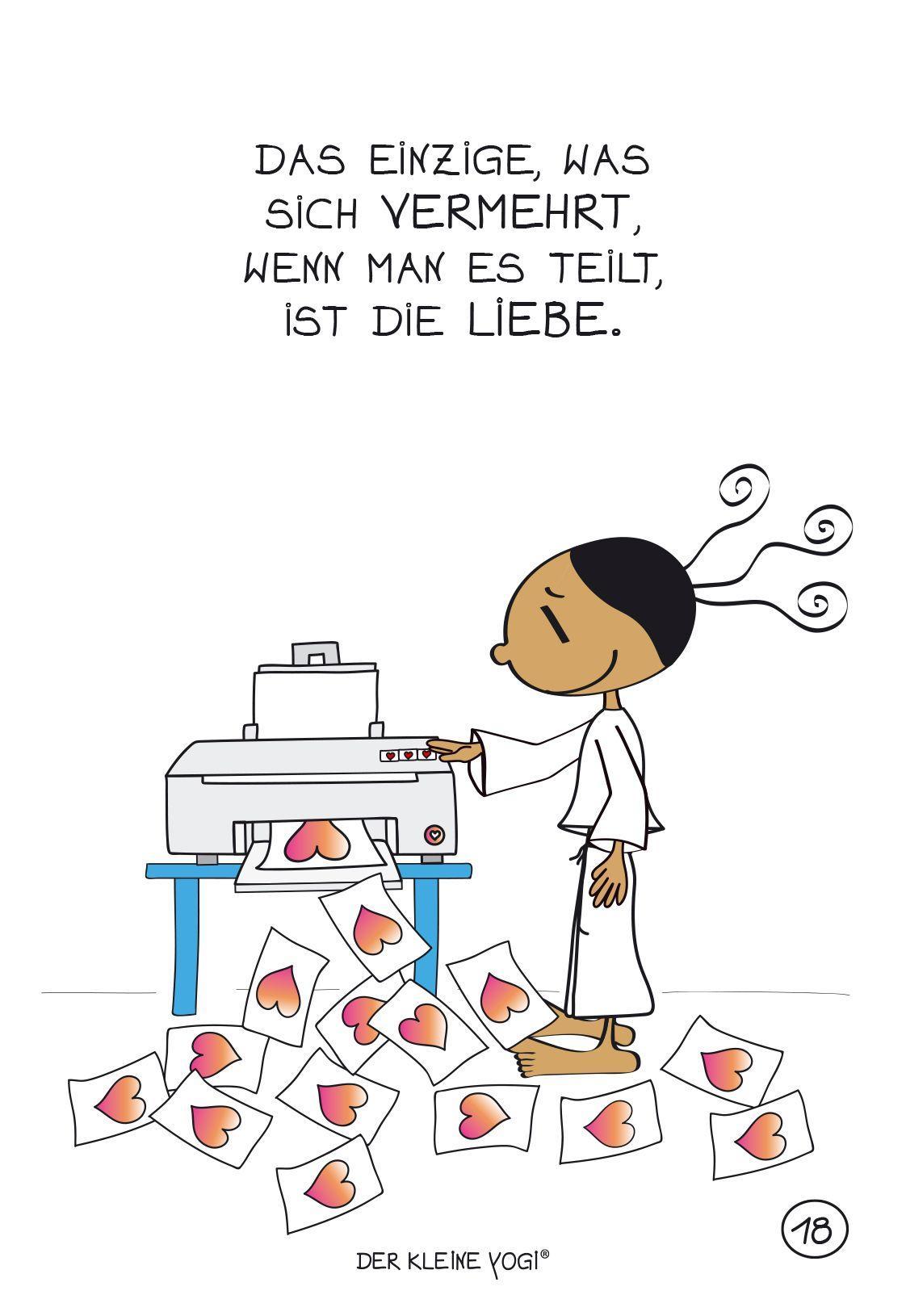 Beispielinhalt (Bild) Der Kleine Yogi Herzbotschaften