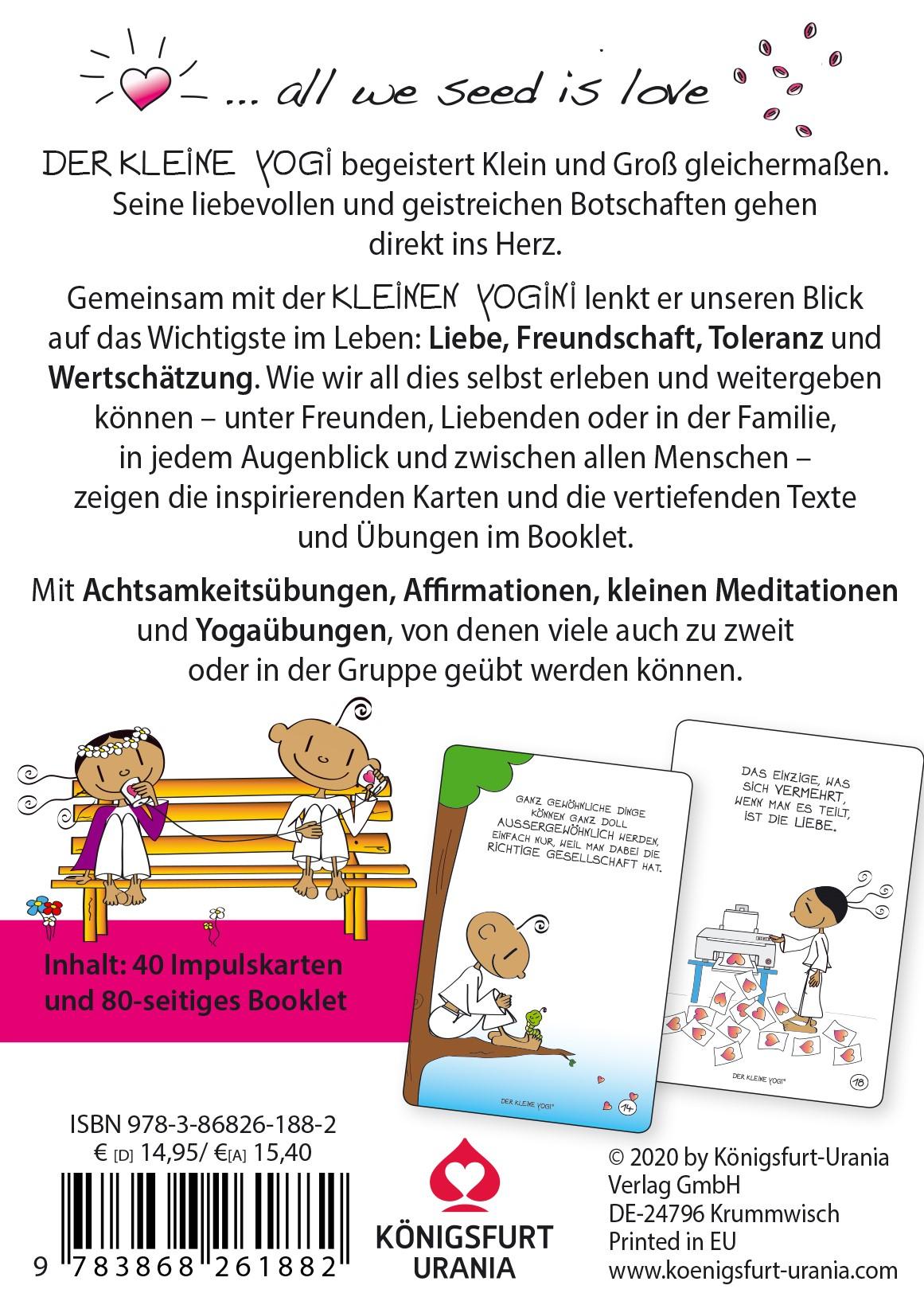 Rückseitencover Der Kleine Yogi Herzbotschaften