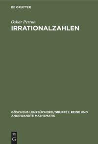 Vorderes Coverbild Irrationalzahlen