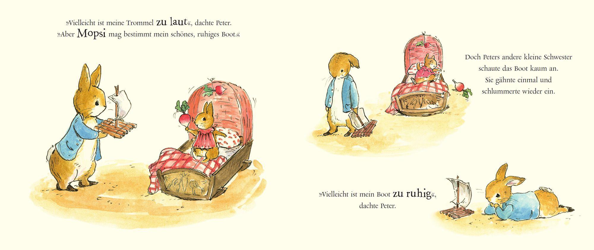 Beispielinhalt (Bild) Großer Bruder Peter Hase