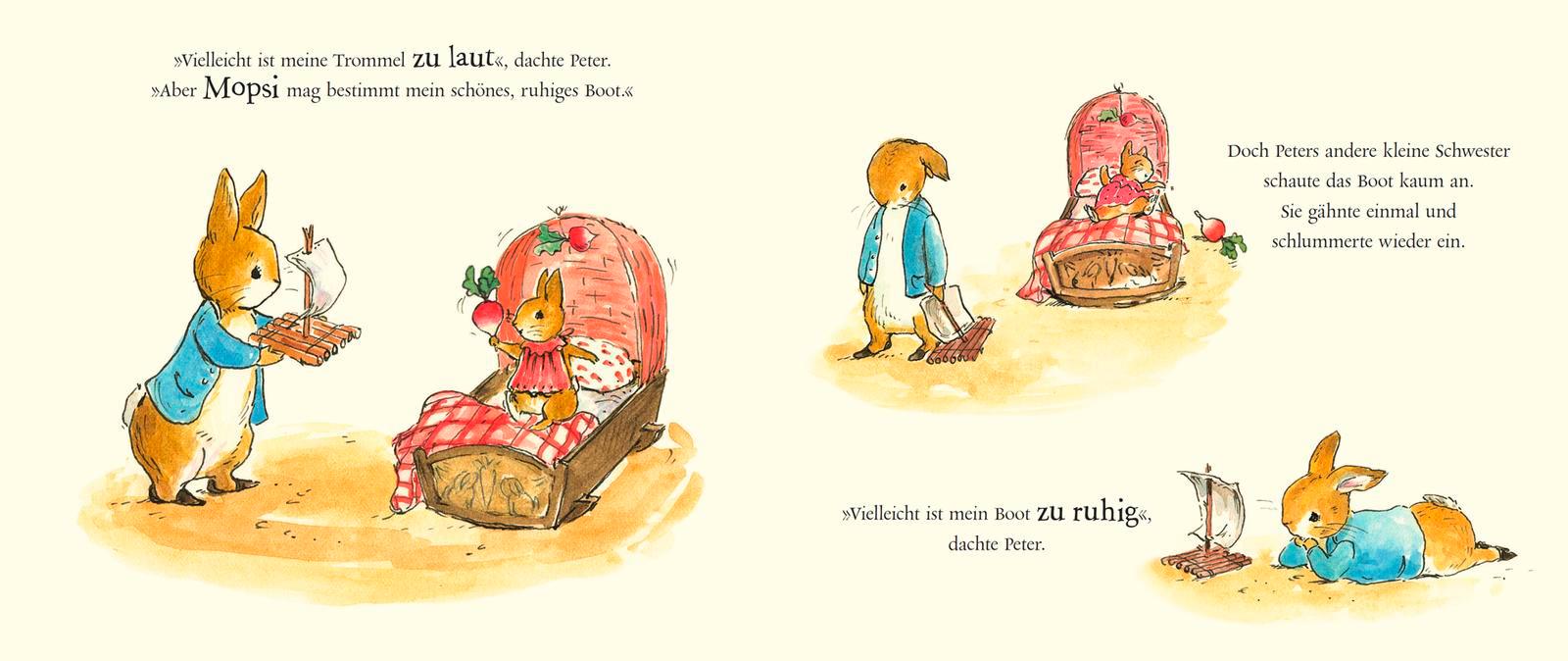 Beispielinhalt (Bild) Großer Bruder Peter Hase