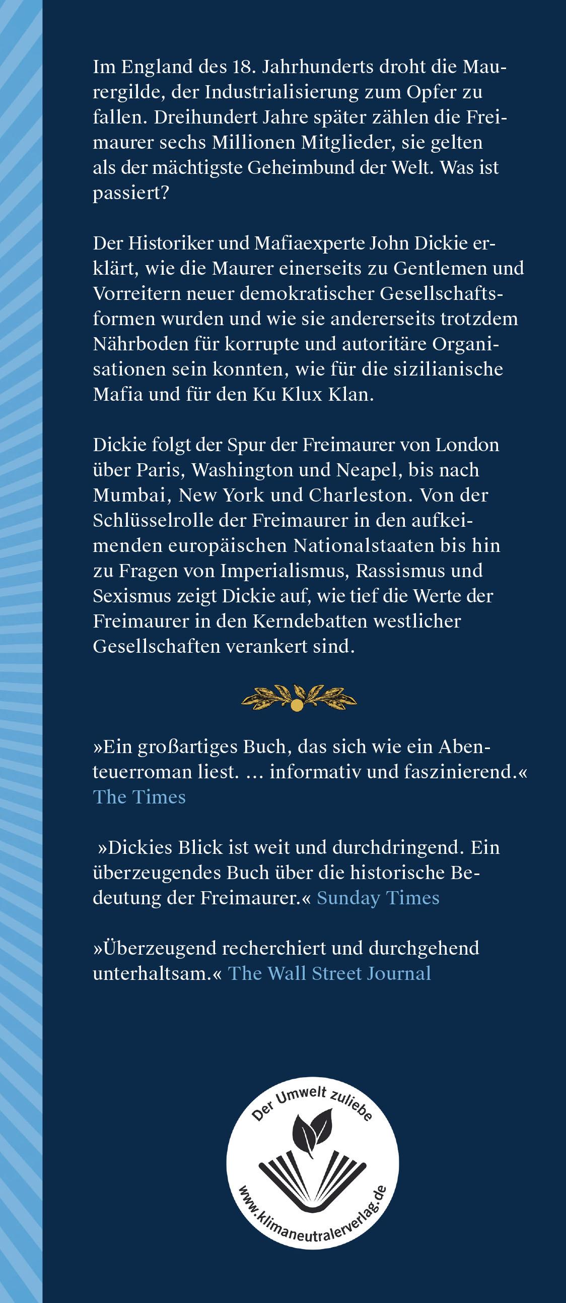 Beispielinhalt (Bild) Die Freimaurer - Der mächtigste Geheimbund der Welt
