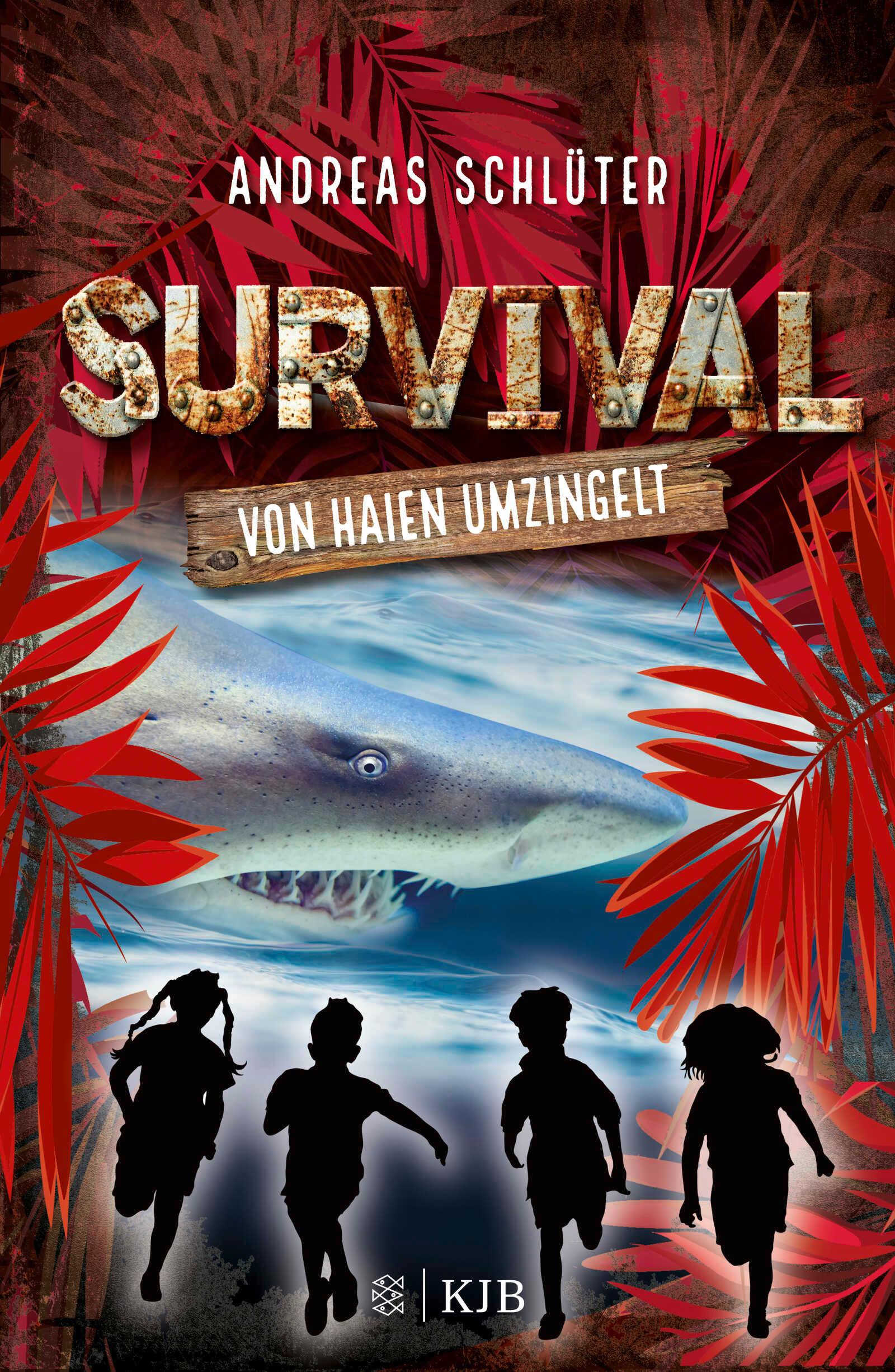 Vorderes Coverbild Survival - Von Haien umzingelt