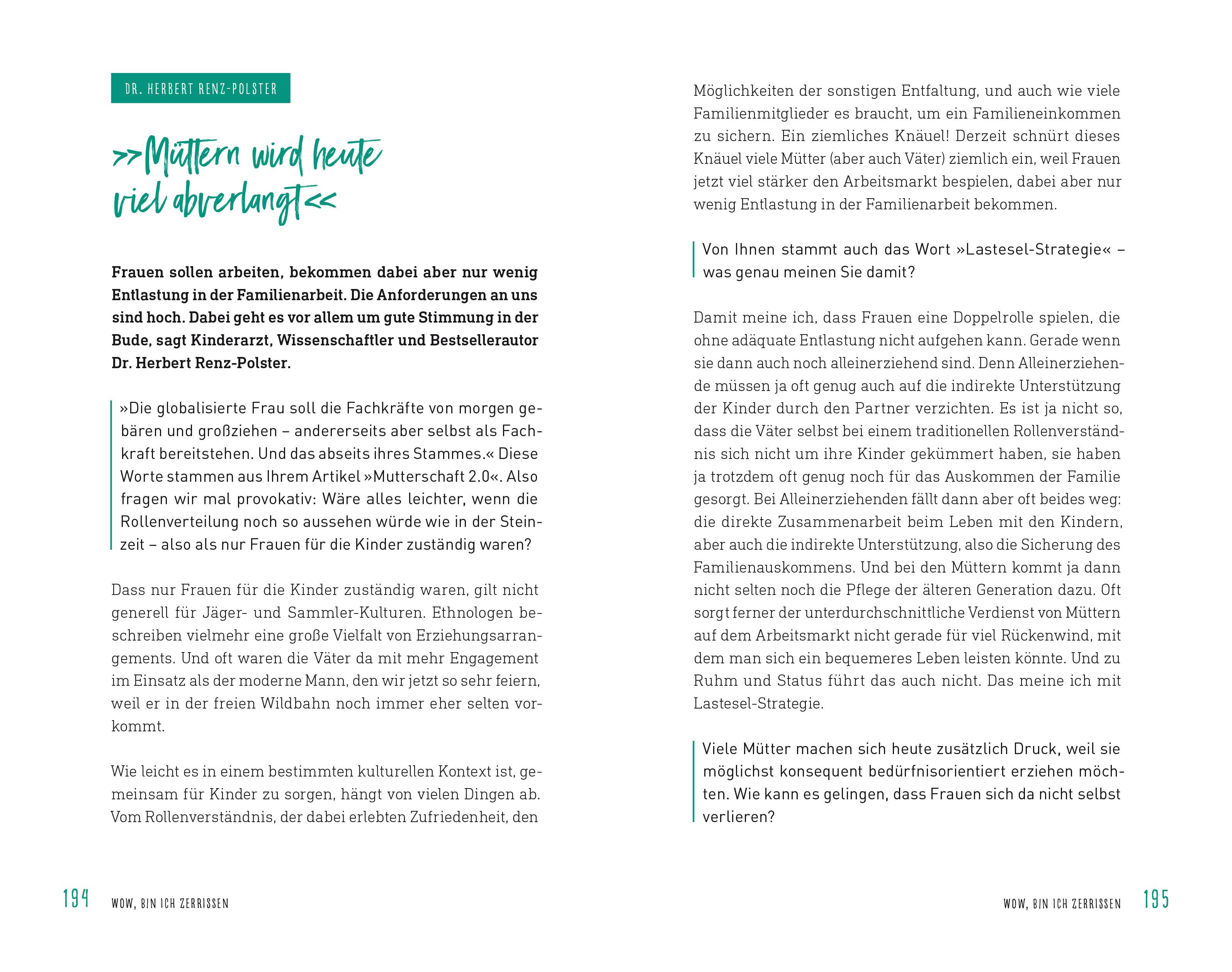 Beispielinhalt (Bild) WOW MOM