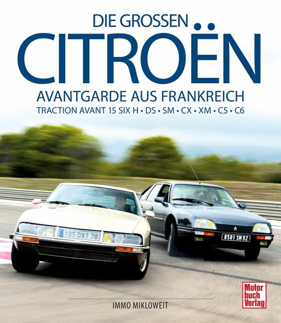 Vorderes Coverbild Die großen Citroën