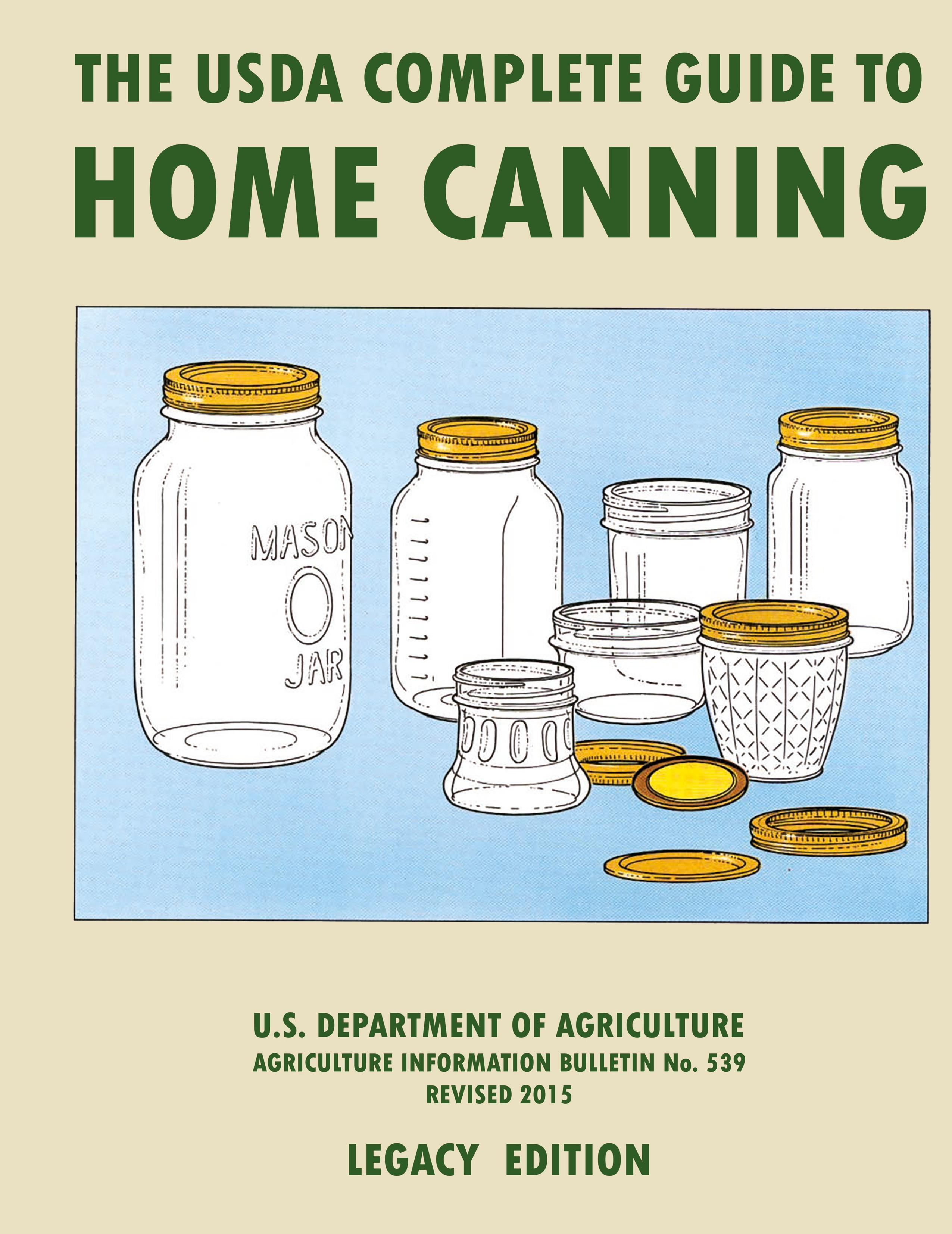 Vorderes Coverbild The USDA Complete Guide To Home Canning (Legacy Edition)