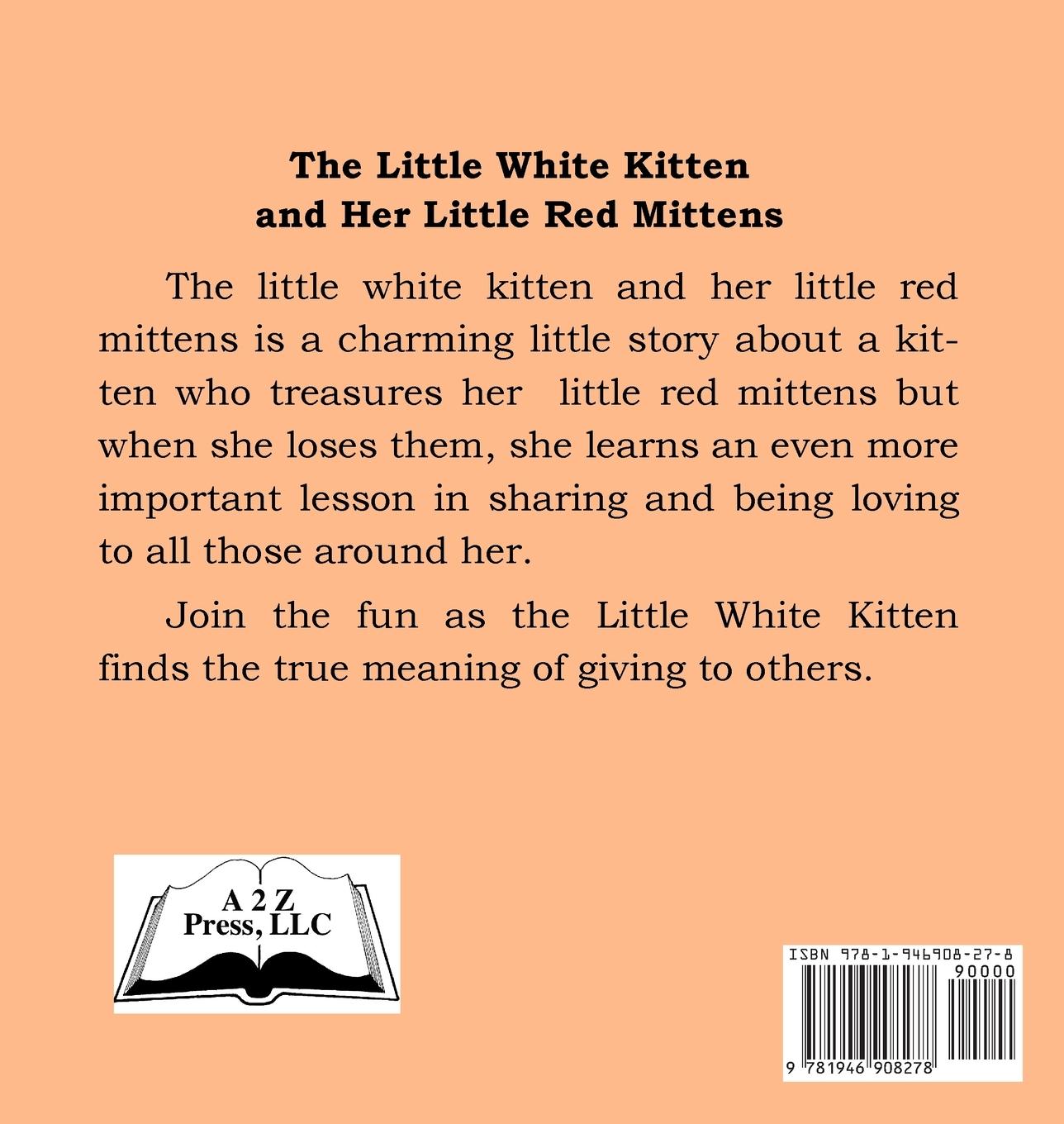 Rückseitencover The Little White Kitten and Her Little Red Mittens