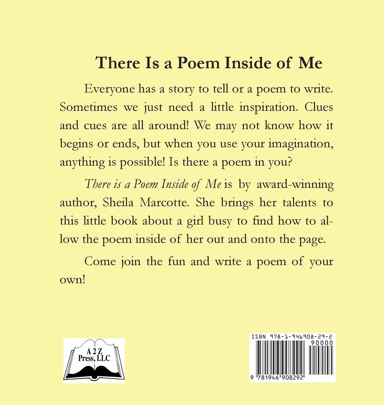 Rückseitencover There Is a Poem Inside of Me