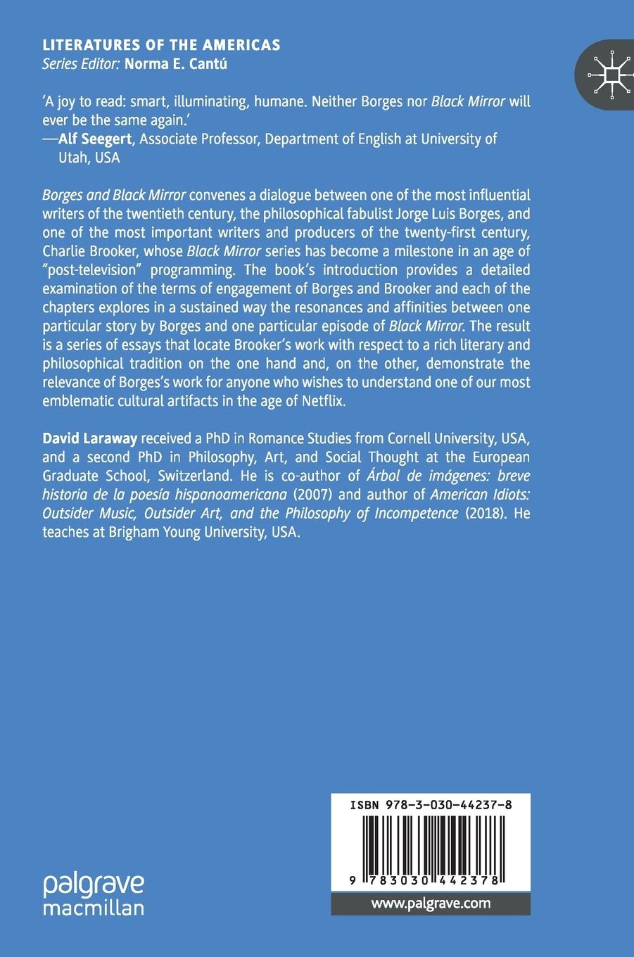 Rückseitencover Borges and Black Mirror