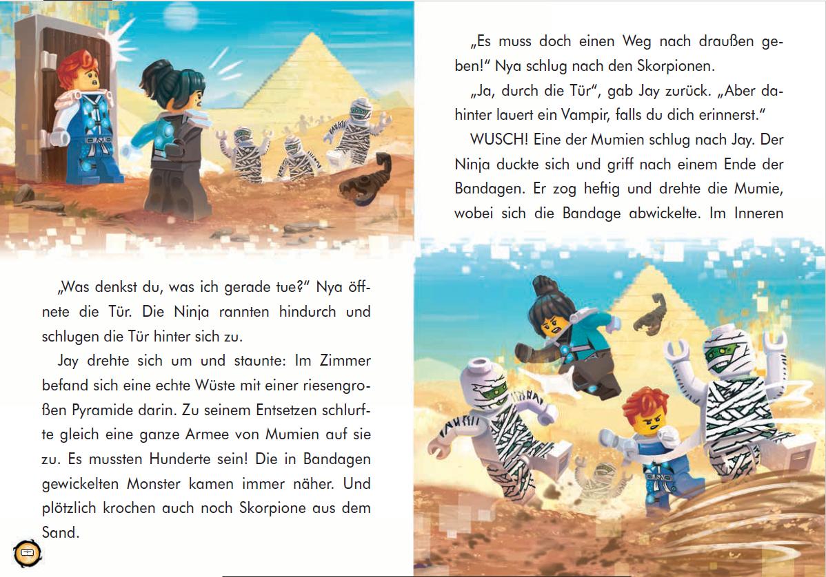 Beispielinhalt (Bild) LEGO® NINJAGO® - Meister der Spiele