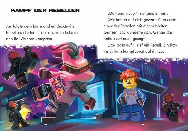 Beispielinhalt (Bild) LEGO® NINJAGO® - Gefangen im Spiel