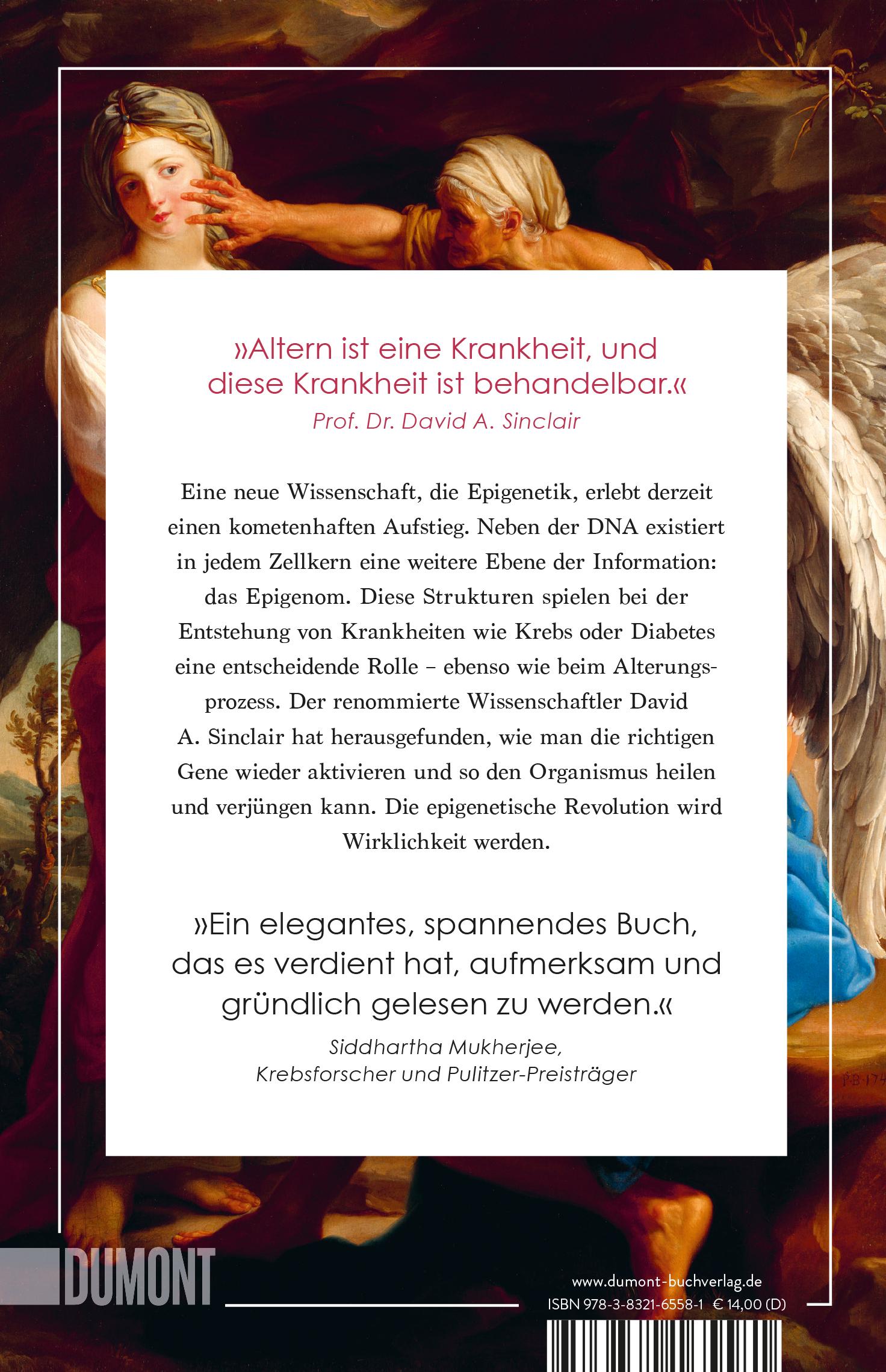 Rückseitencover Das Ende des Alterns