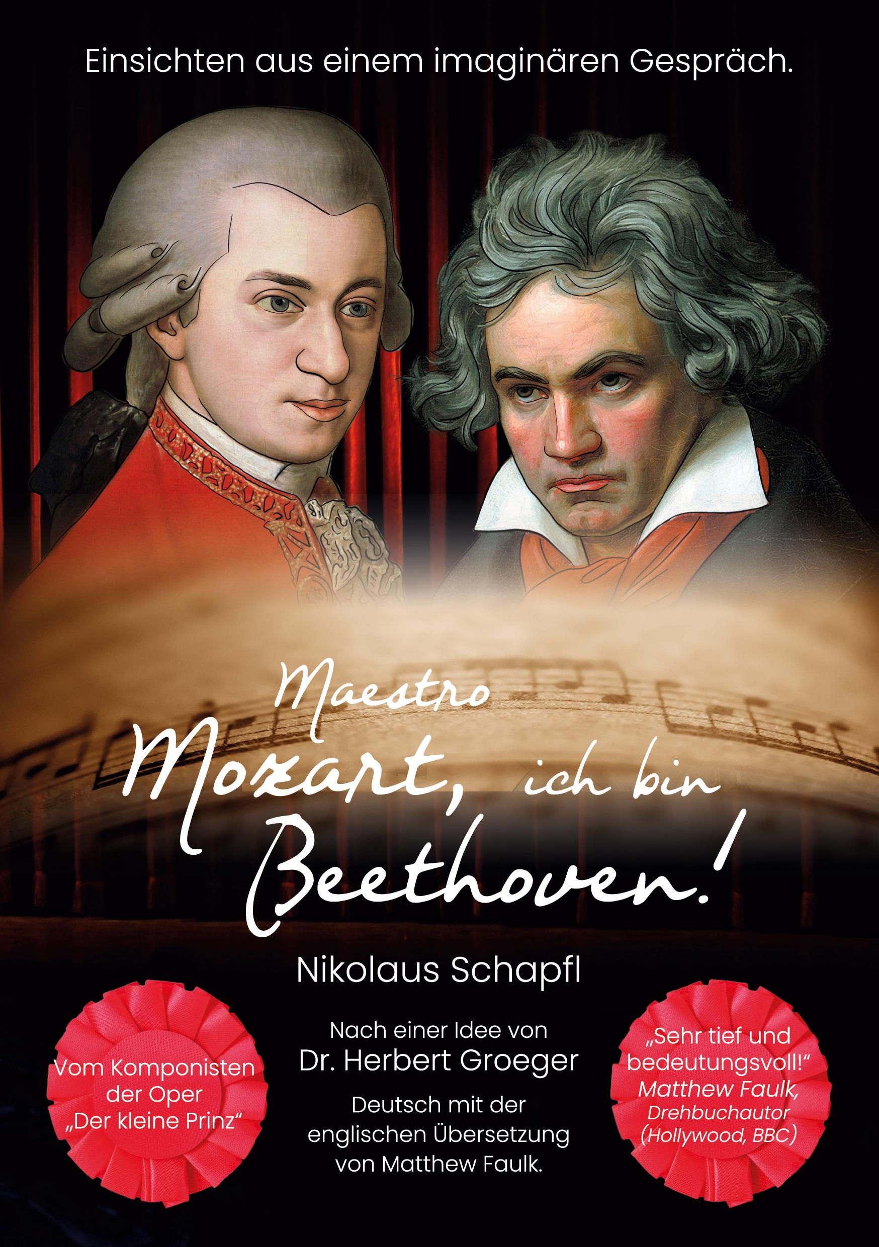 Vorderes Coverbild Maestro Mozart, ich bin Beethoven!