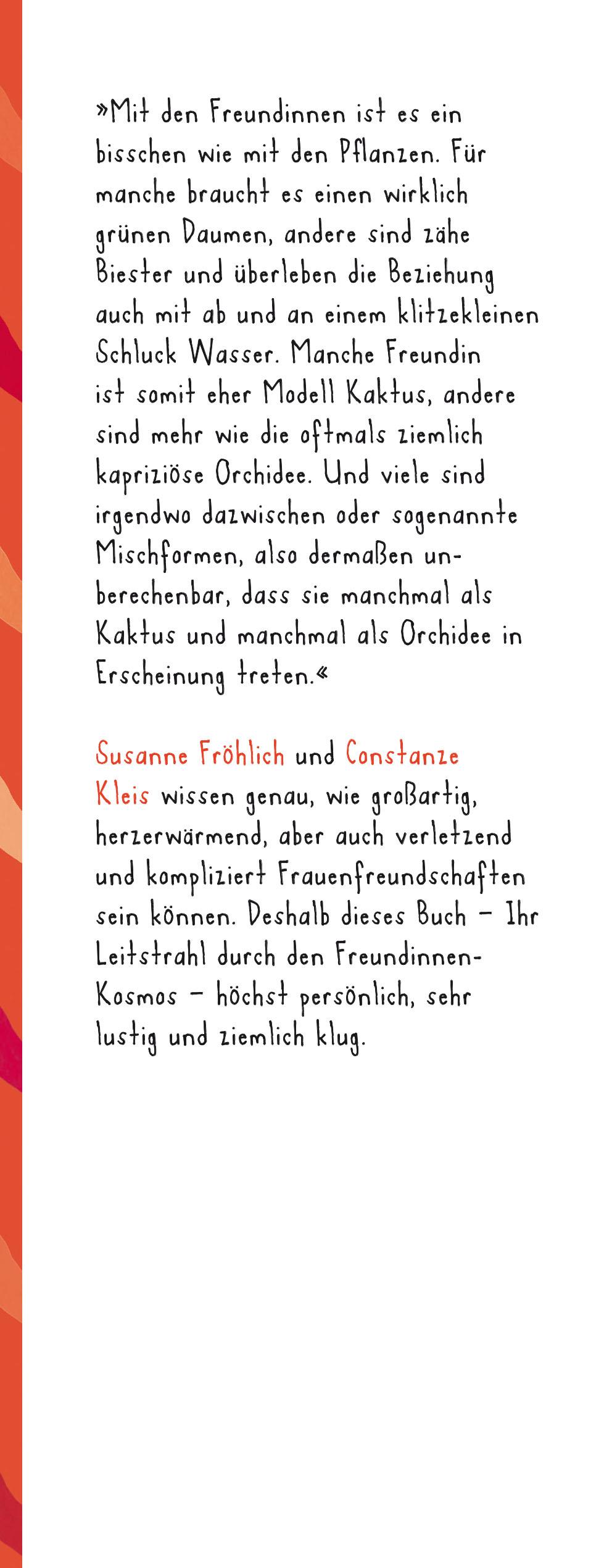 Beispielinhalt (Bild) Wenn ich Dich nicht hätte! Freundinnen, eine geniale Liebe