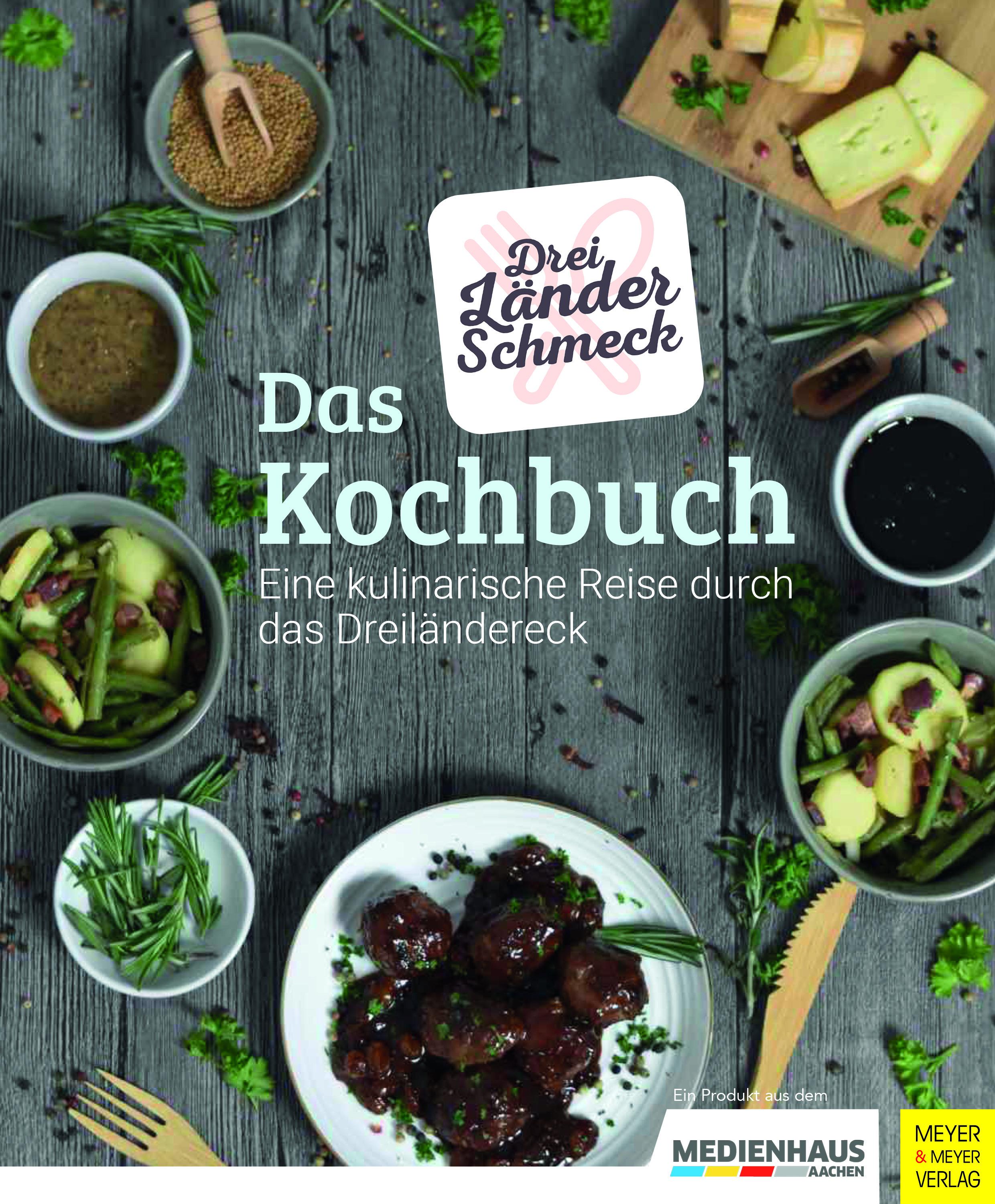 Vorderes Coverbild Dreiländerschmeck - Das Kochbuch