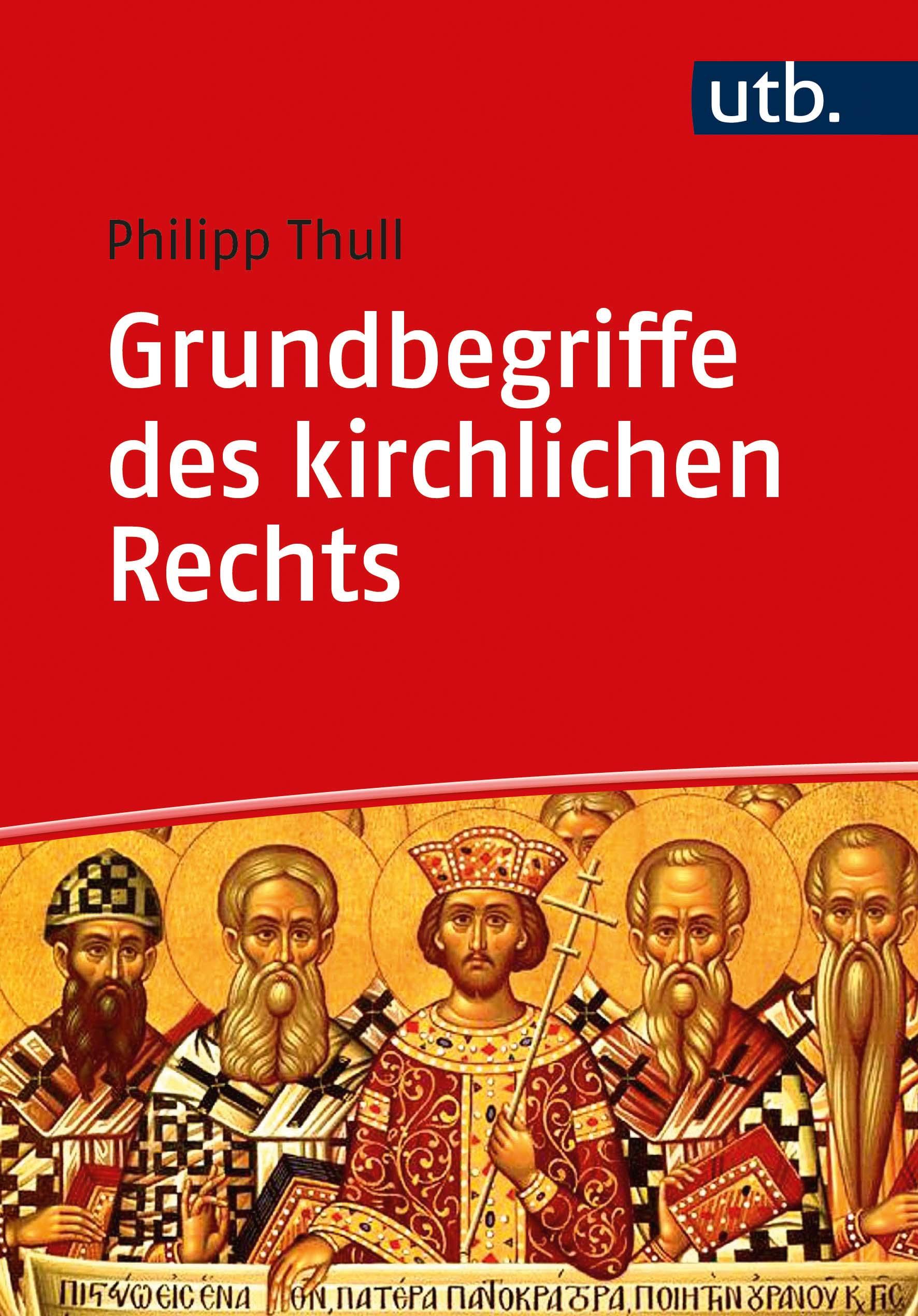 Vorderes Coverbild Grundbegriffe des kirchlichen Rechts