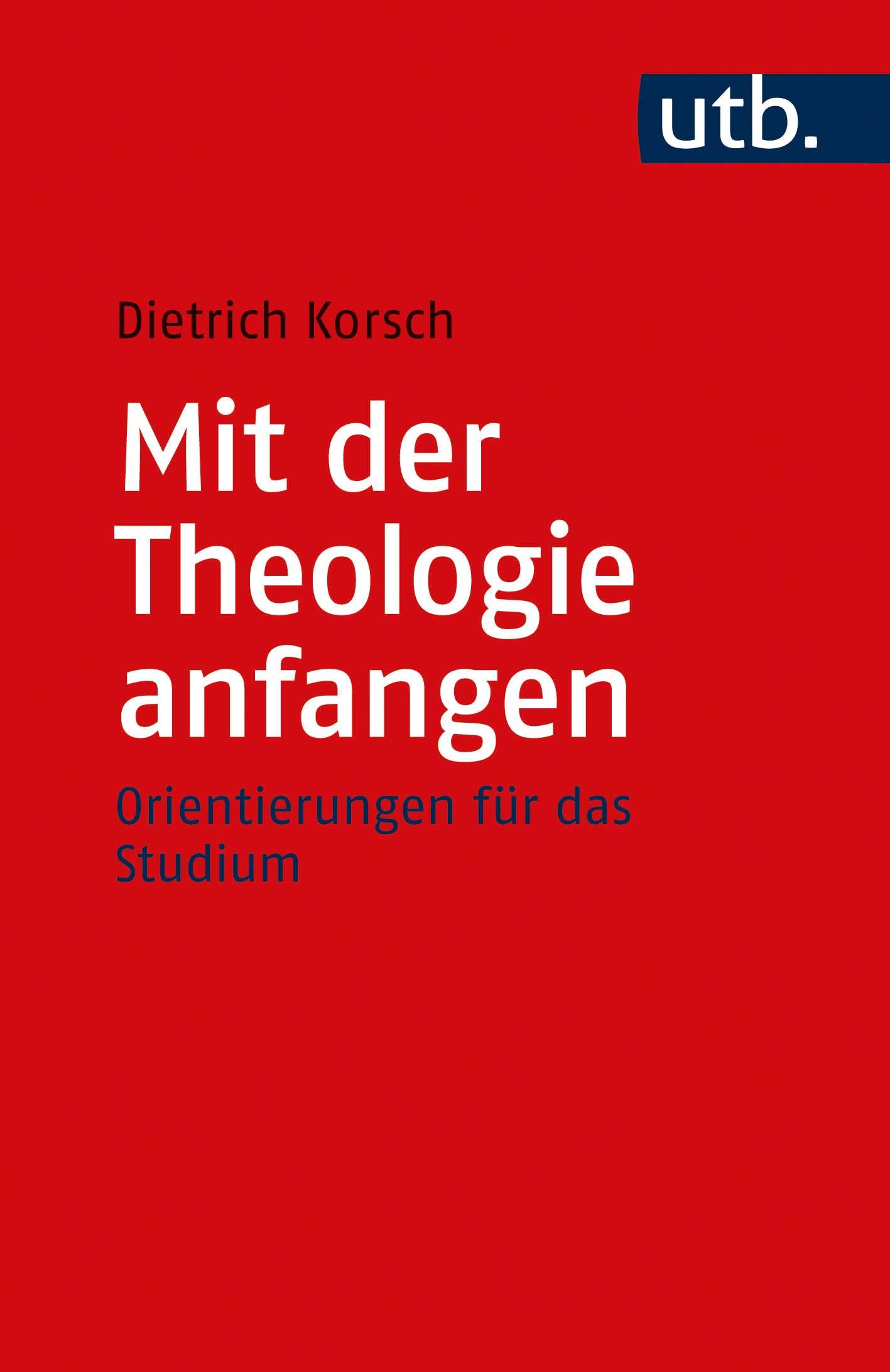 Vorderes Coverbild Mit der Theologie anfangen