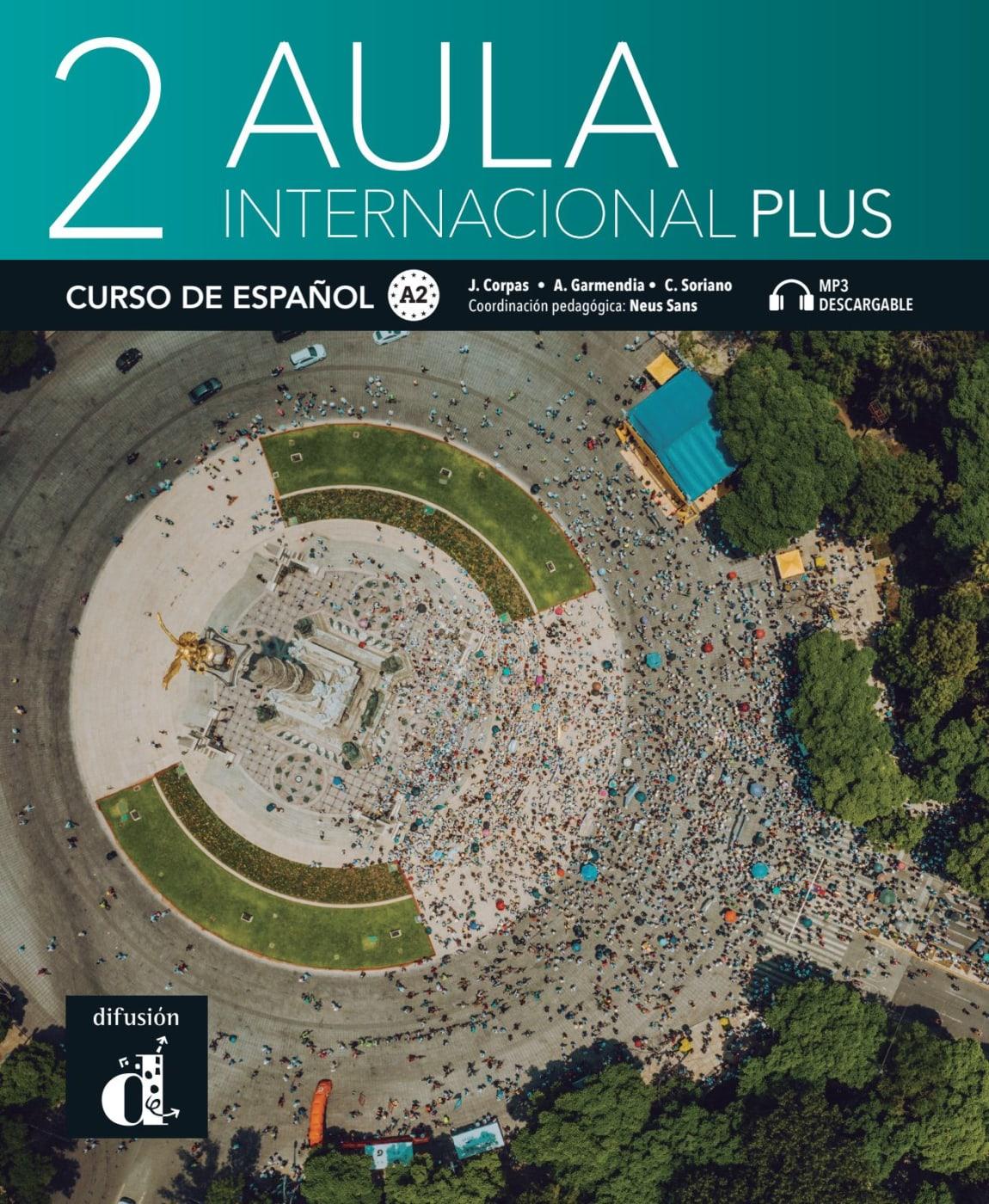 Vorderes Coverbild Aula internacional Plus 2