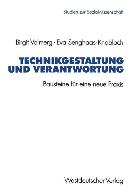 Vorderes Coverbild Technikgestaltung und Verantwortung