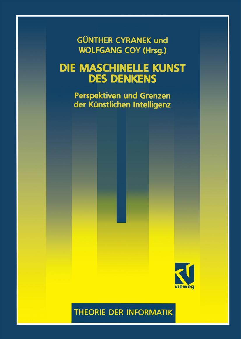 Vorderes Coverbild Die maschinelle Kunst des Denkens
