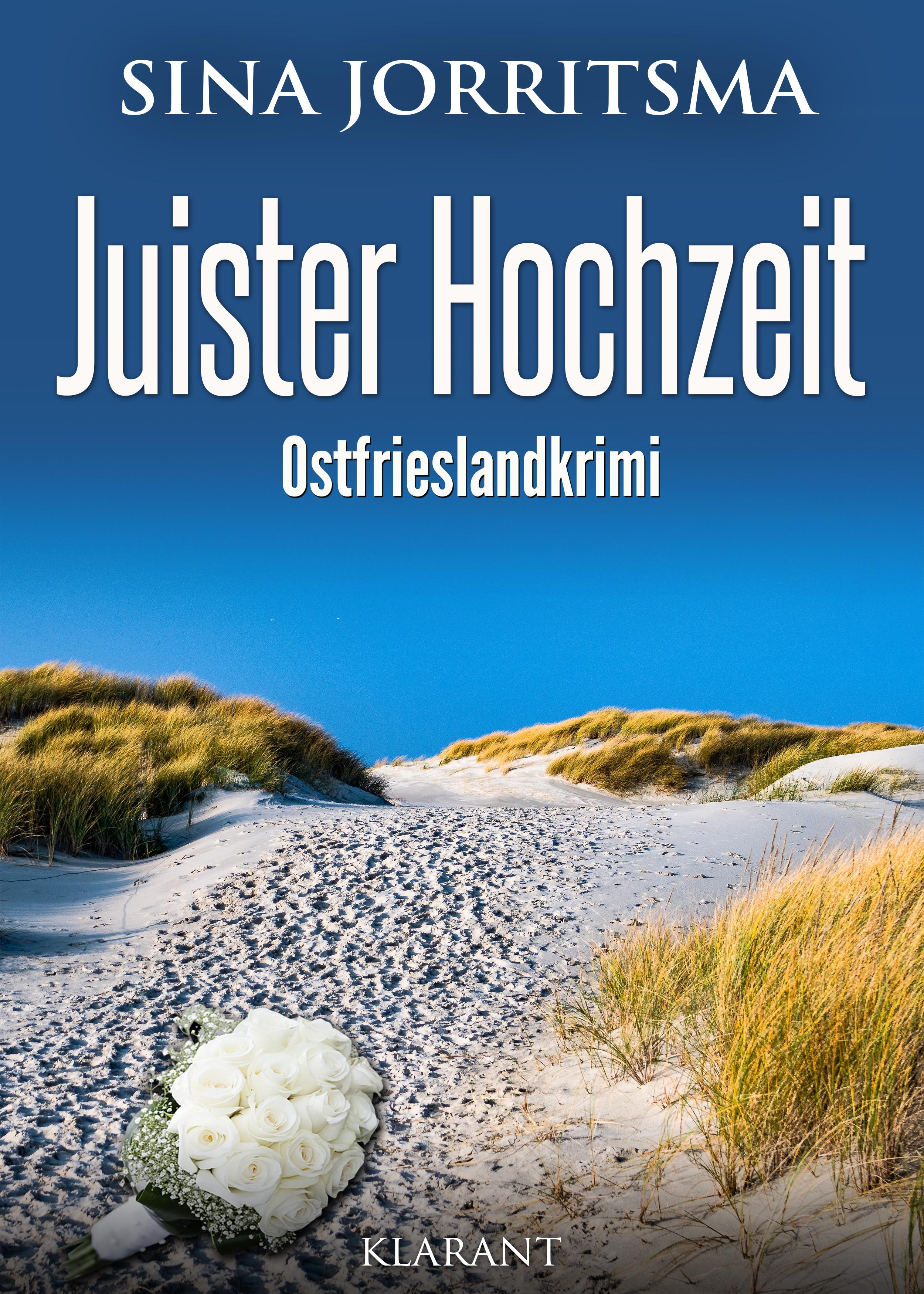 Vorderes Coverbild Juister Hochzeit. Ostfrieslandkrimi