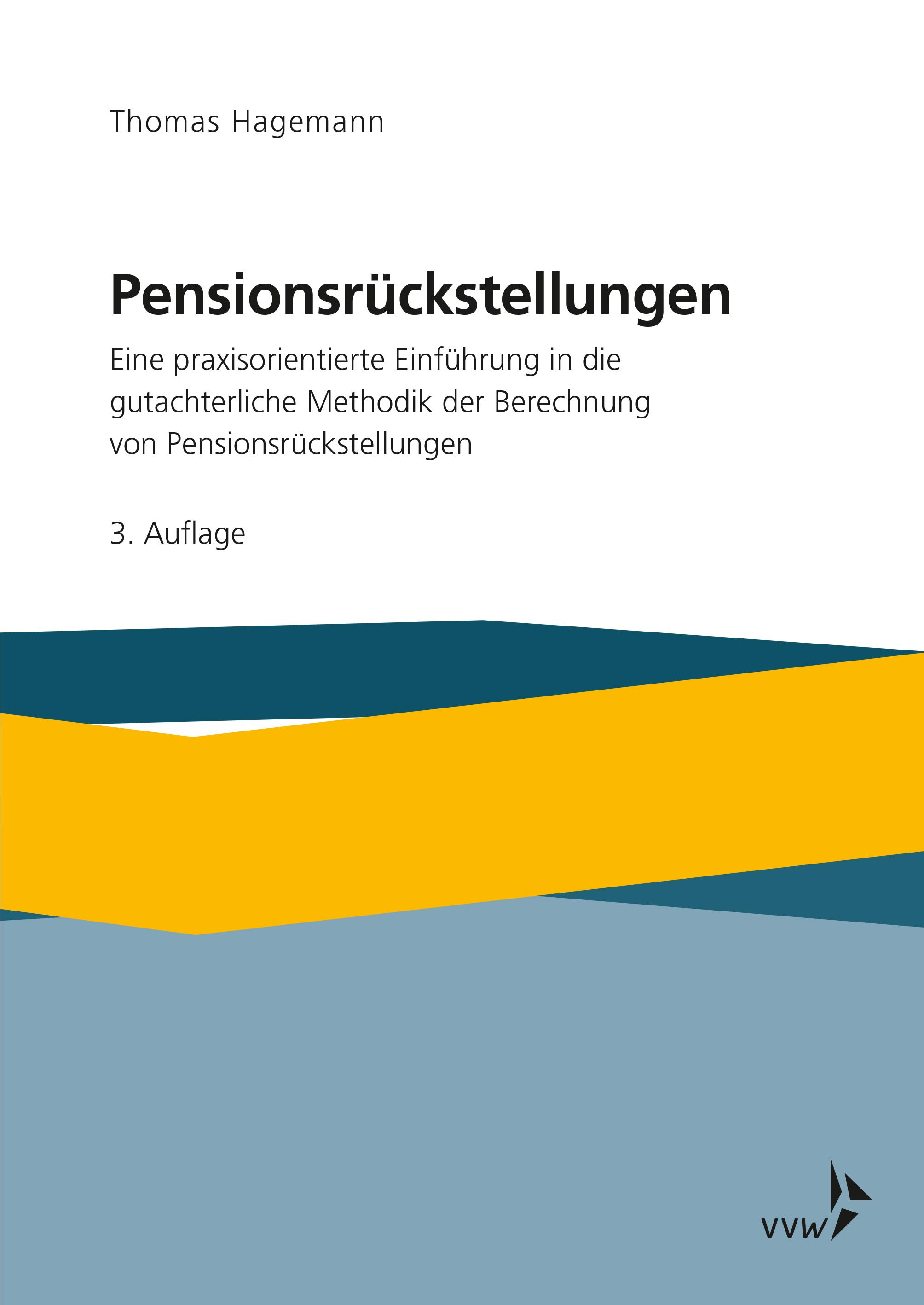 Vorderes Coverbild Pensionsrückstellungen