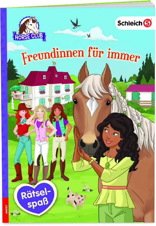 Beispielinhalt (Bild) SCHLEICH® Horse Club - Box für Pferdefans