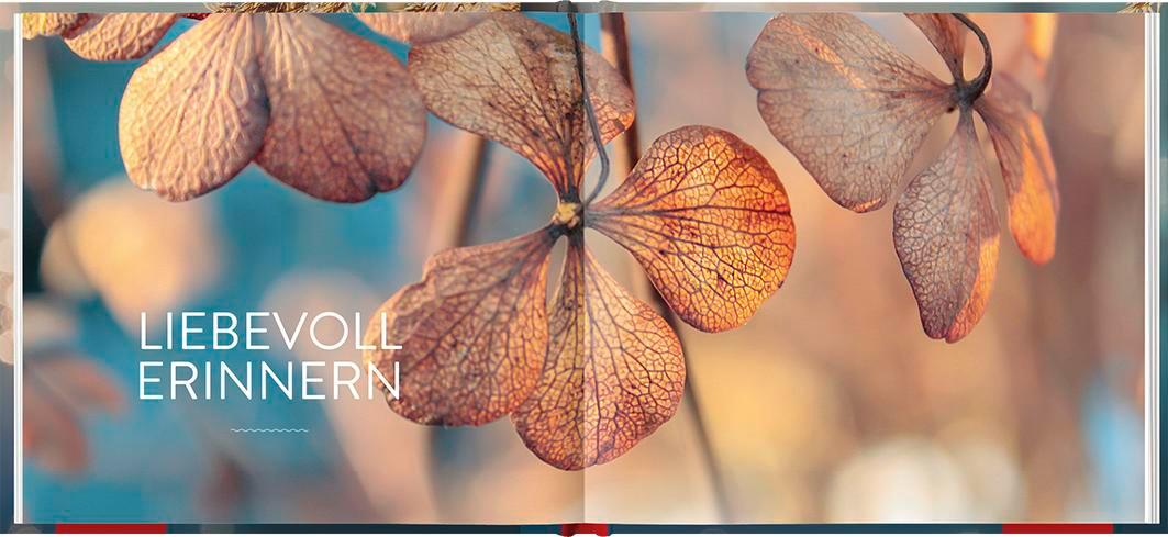 Beispielinhalt (Bild) Am Ende bleibt die Liebe. Worte des Trostes