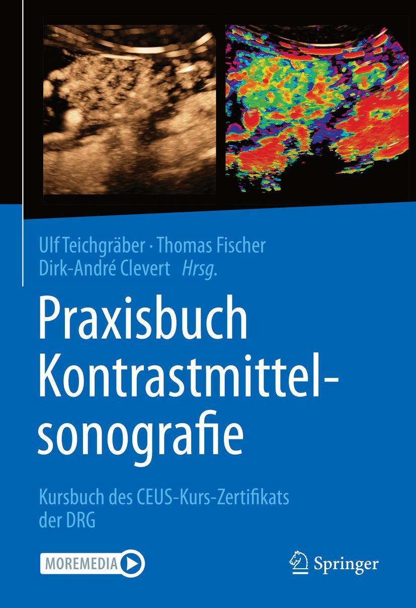 Vorderes Coverbild Praxisbuch Kontrastmittelsonografie