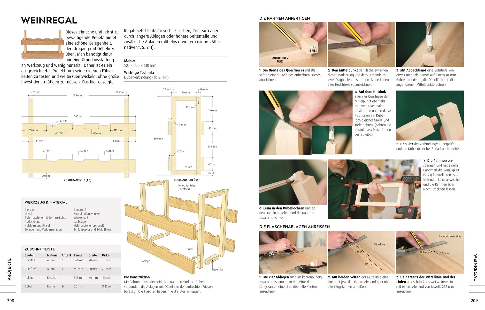 Beispielinhalt (Bild) Praxisbuch Holz