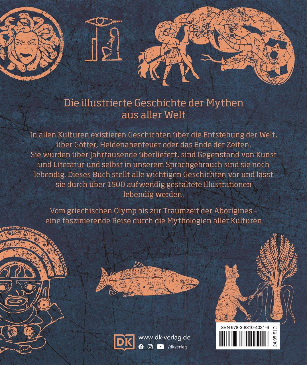 Rückseitencover Mythen und Sagen aus allen Kulturkreisen