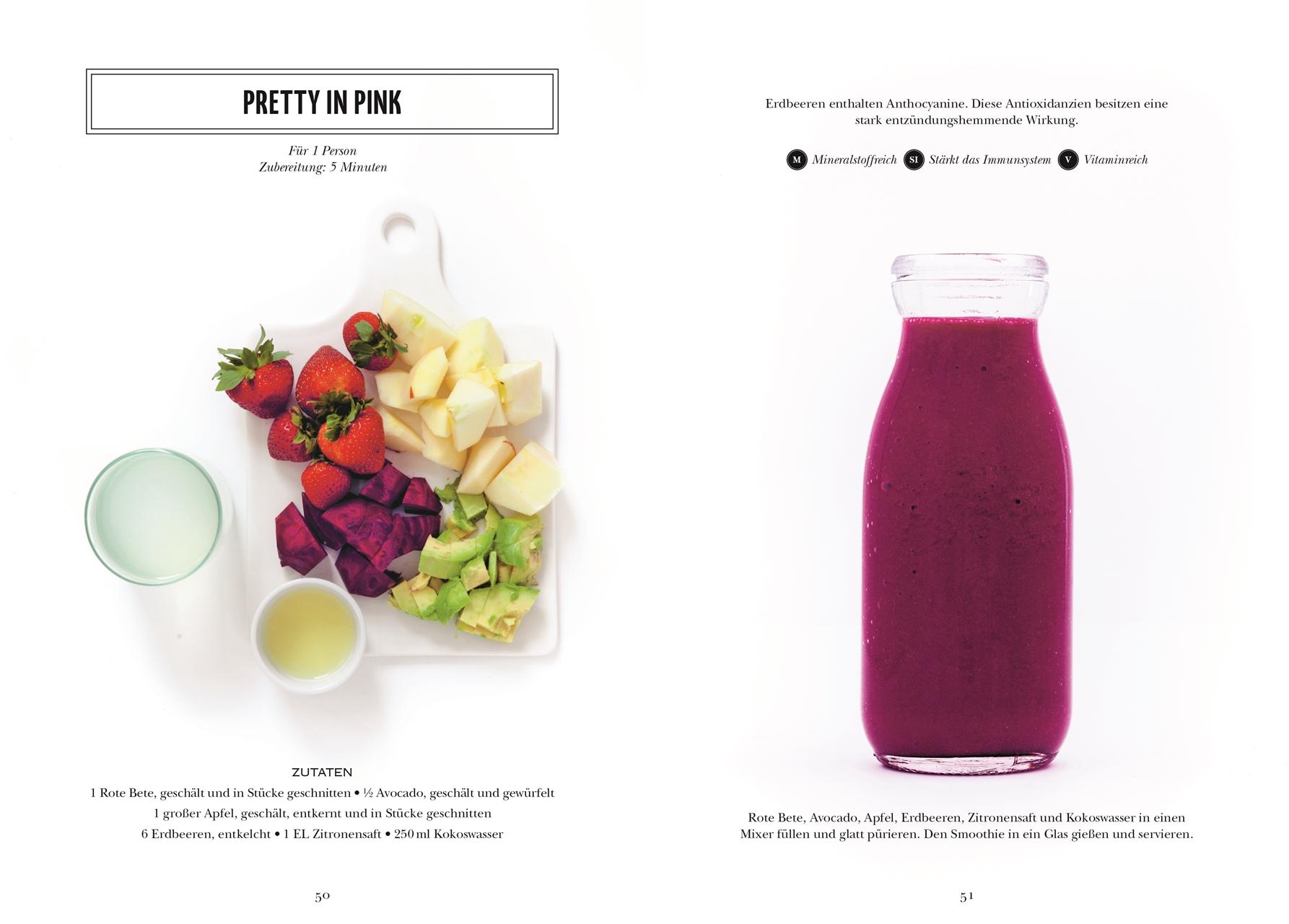 Beispielinhalt (Bild) Vegane Smoothies