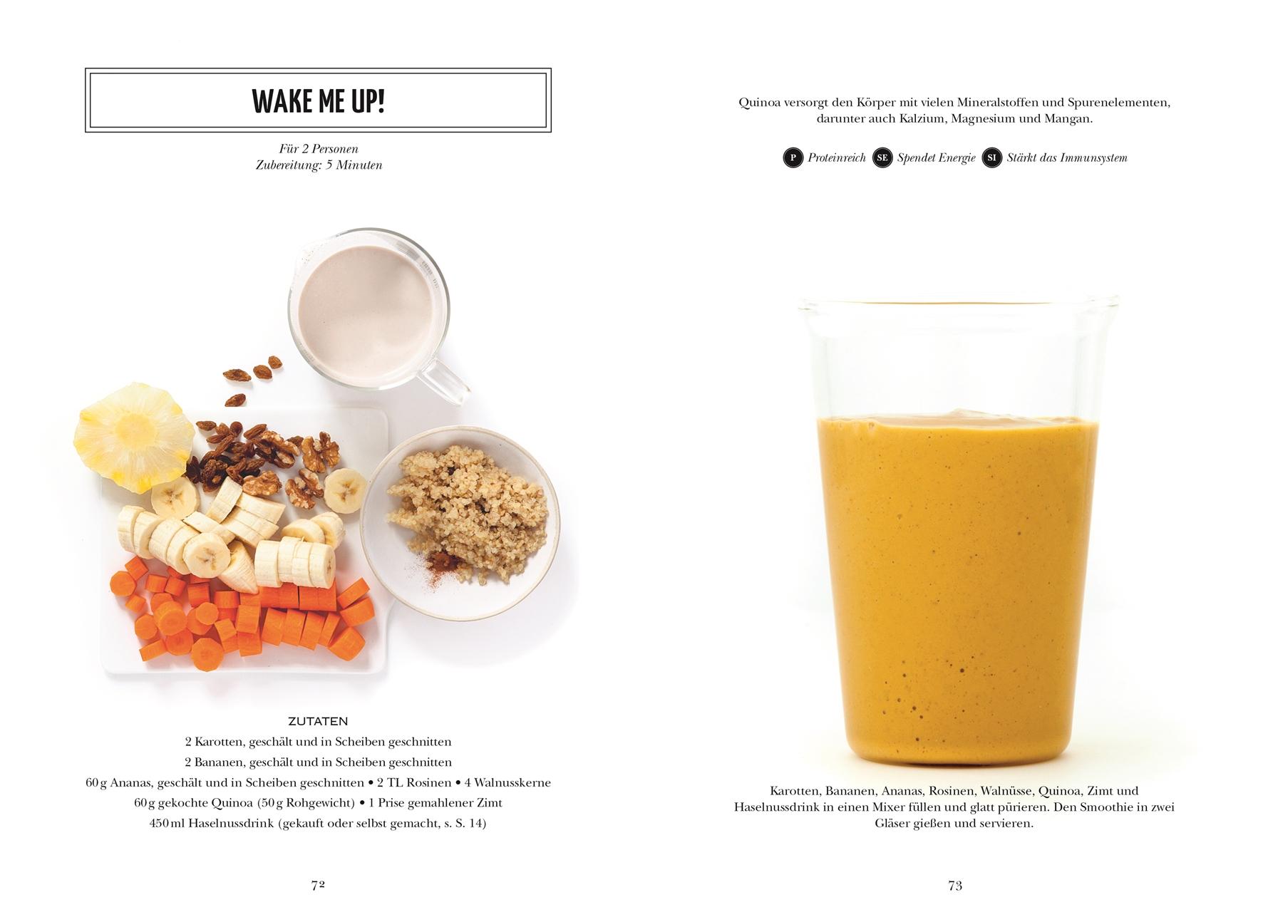 Beispielinhalt (Bild) Vegane Smoothies