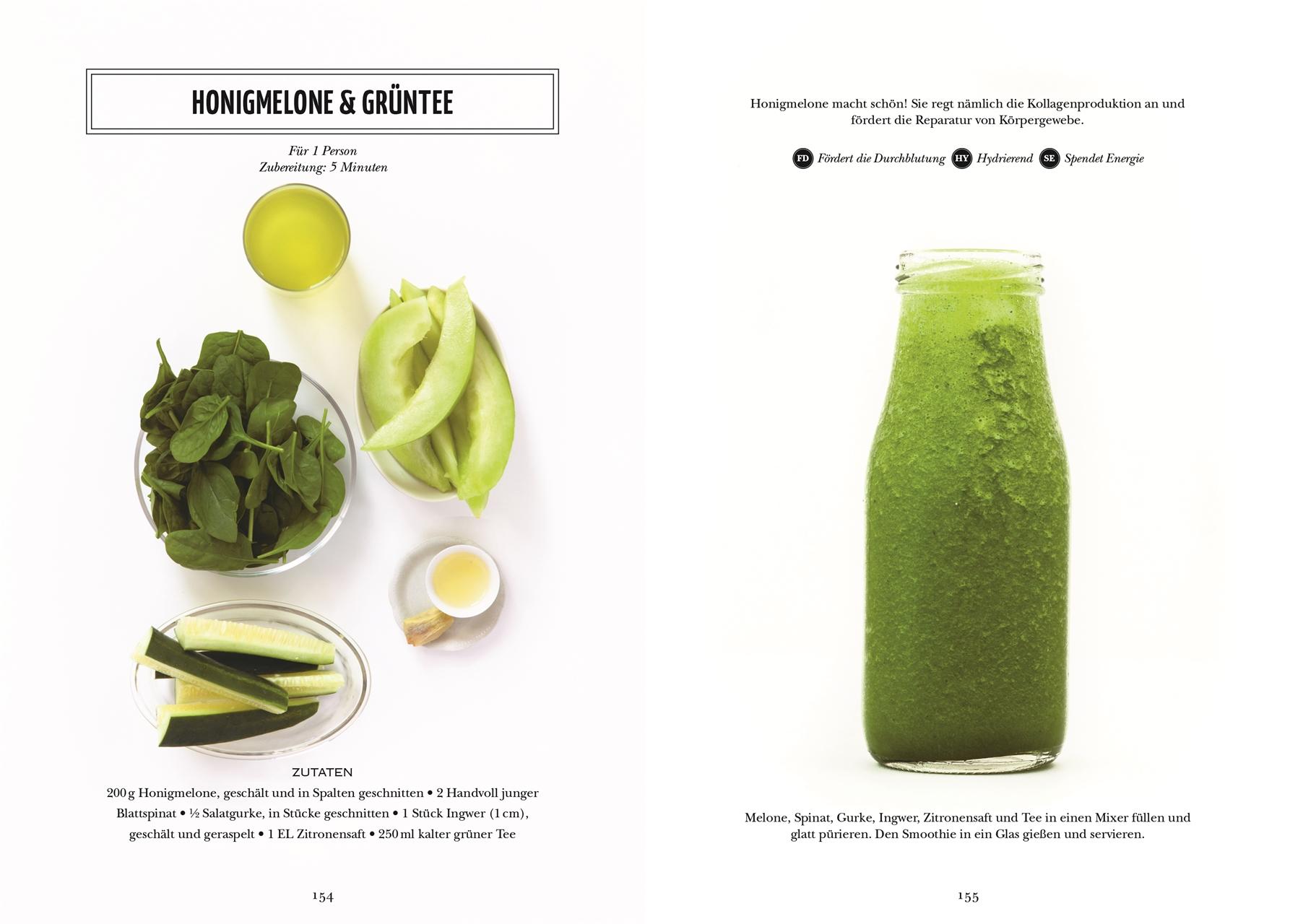 Beispielinhalt (Bild) Vegane Smoothies