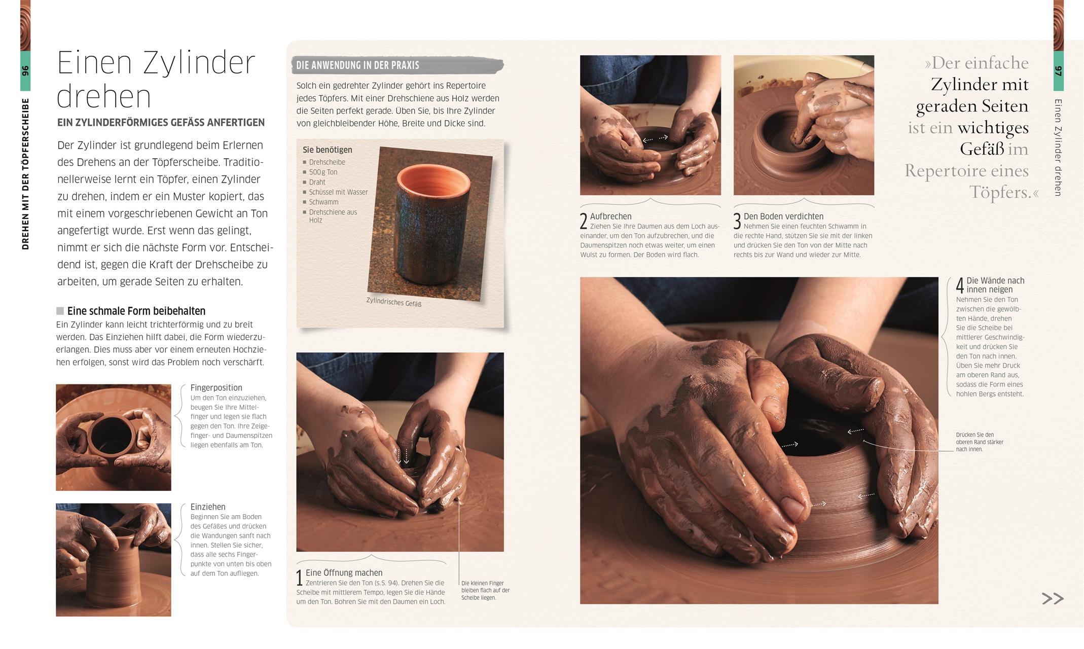 Beispielinhalt (Bild) Töpfern wie ein Profi