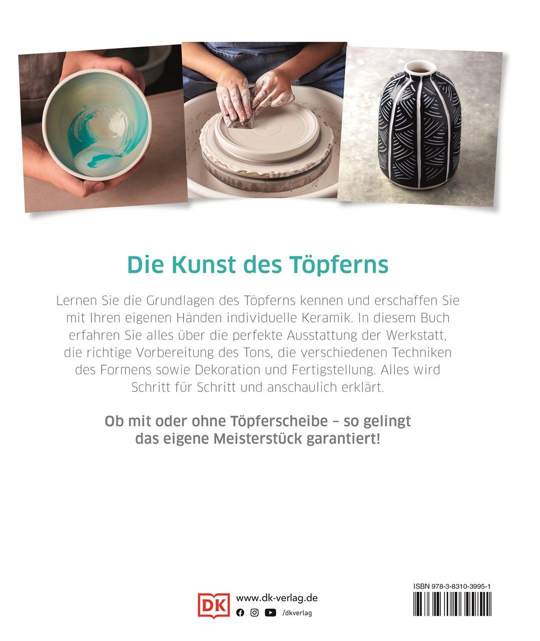 Rückseitencover Töpfern wie ein Profi
