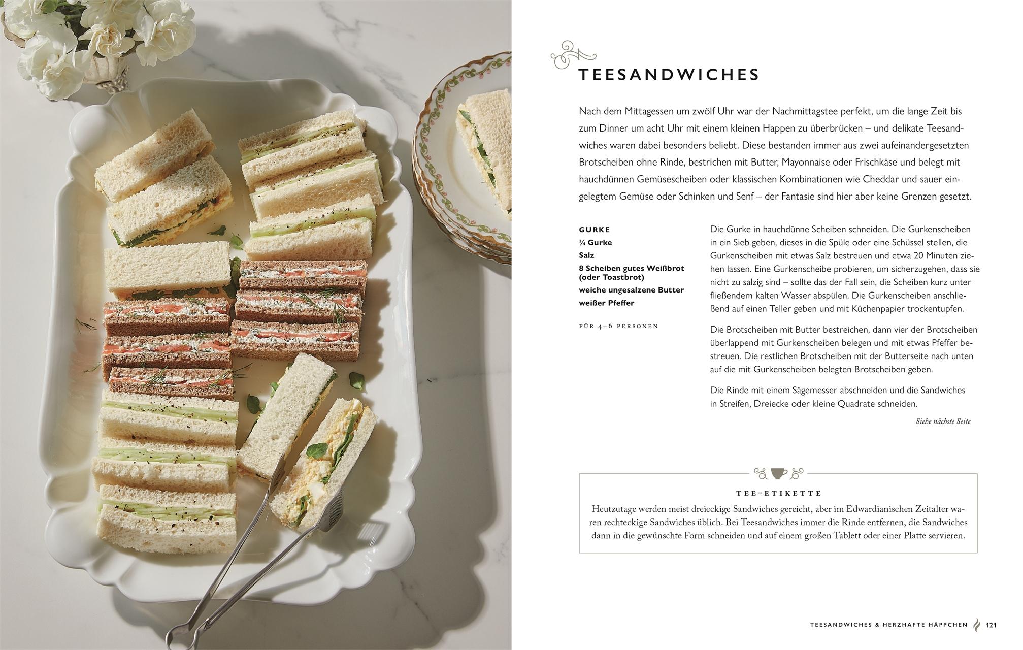 Beispielinhalt (Bild) Das offizielle Buch. Downton Abbey Teatime