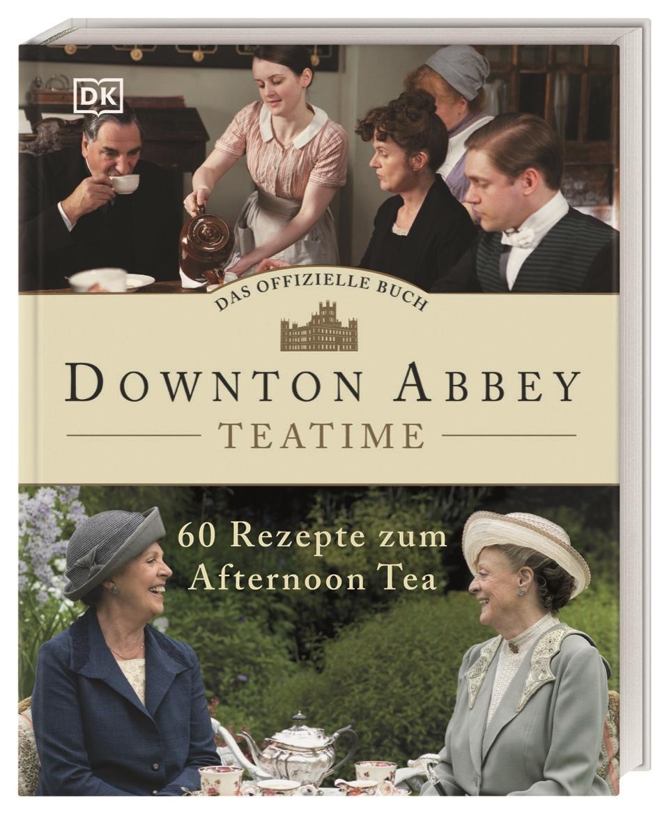 Vorderes Coverbild Das offizielle Buch. Downton Abbey Teatime
