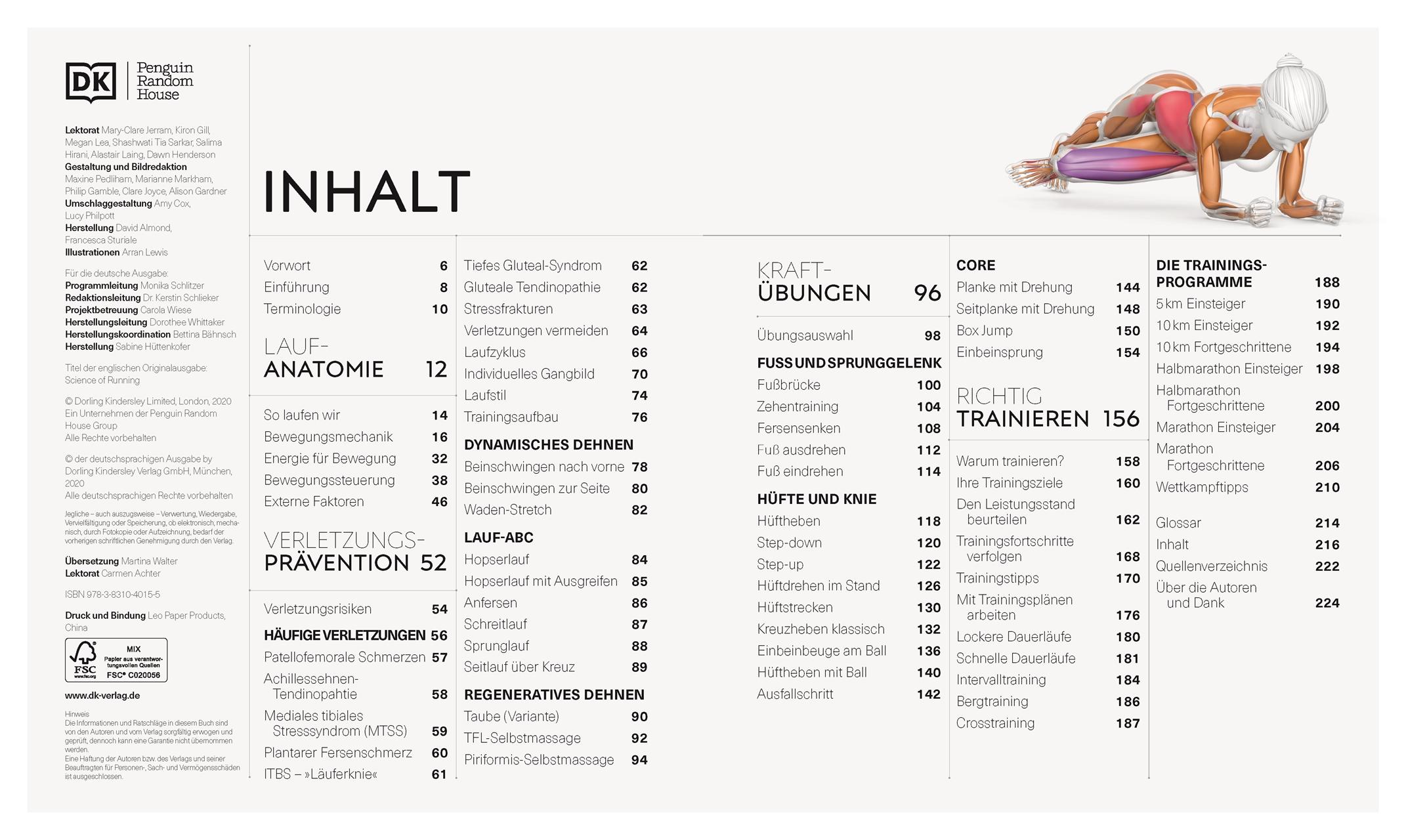 Beispielinhalt (Bild) Lauftraining - Die Anatomie verstehen