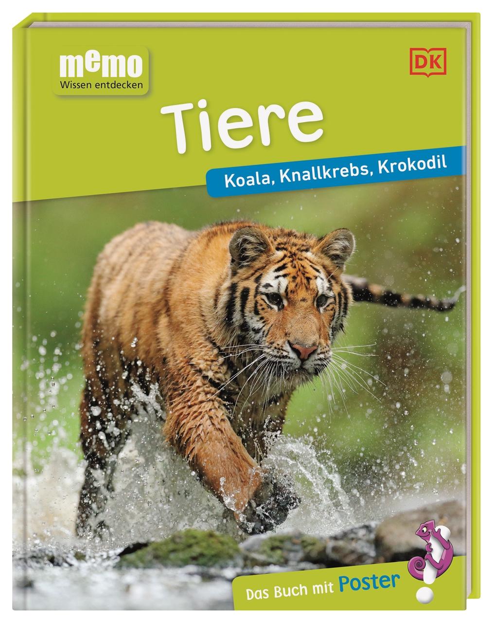 Vorderes Coverbild memo Wissen entdecken. Tiere