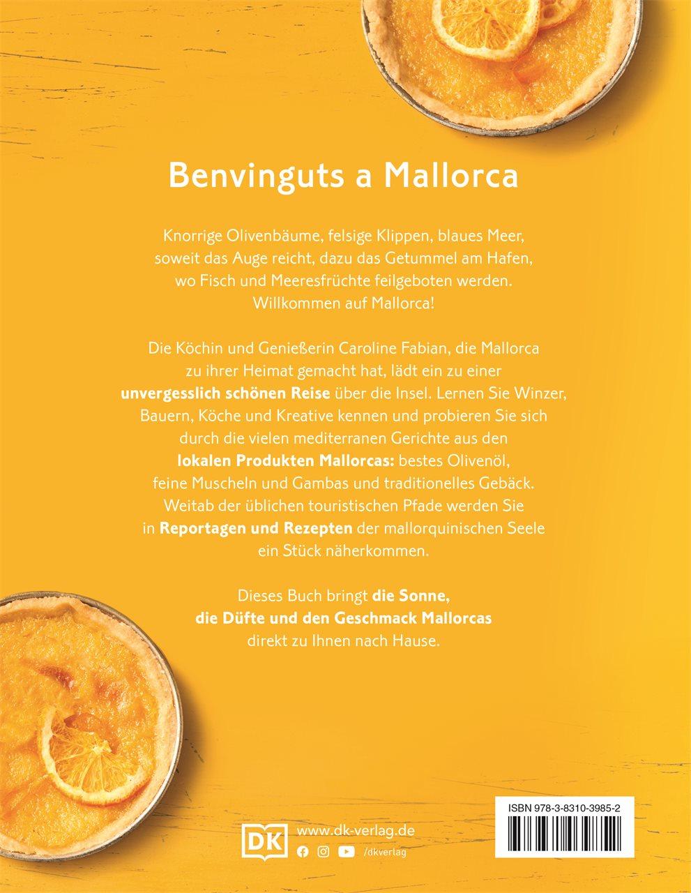 Rückseitencover Mallorca - Das Kochbuch