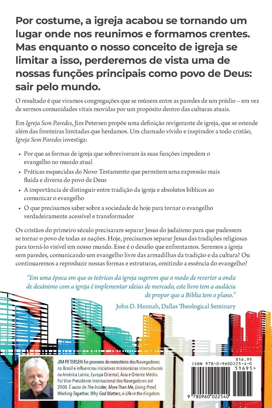 Rückseitencover Igreja Sem Paredes