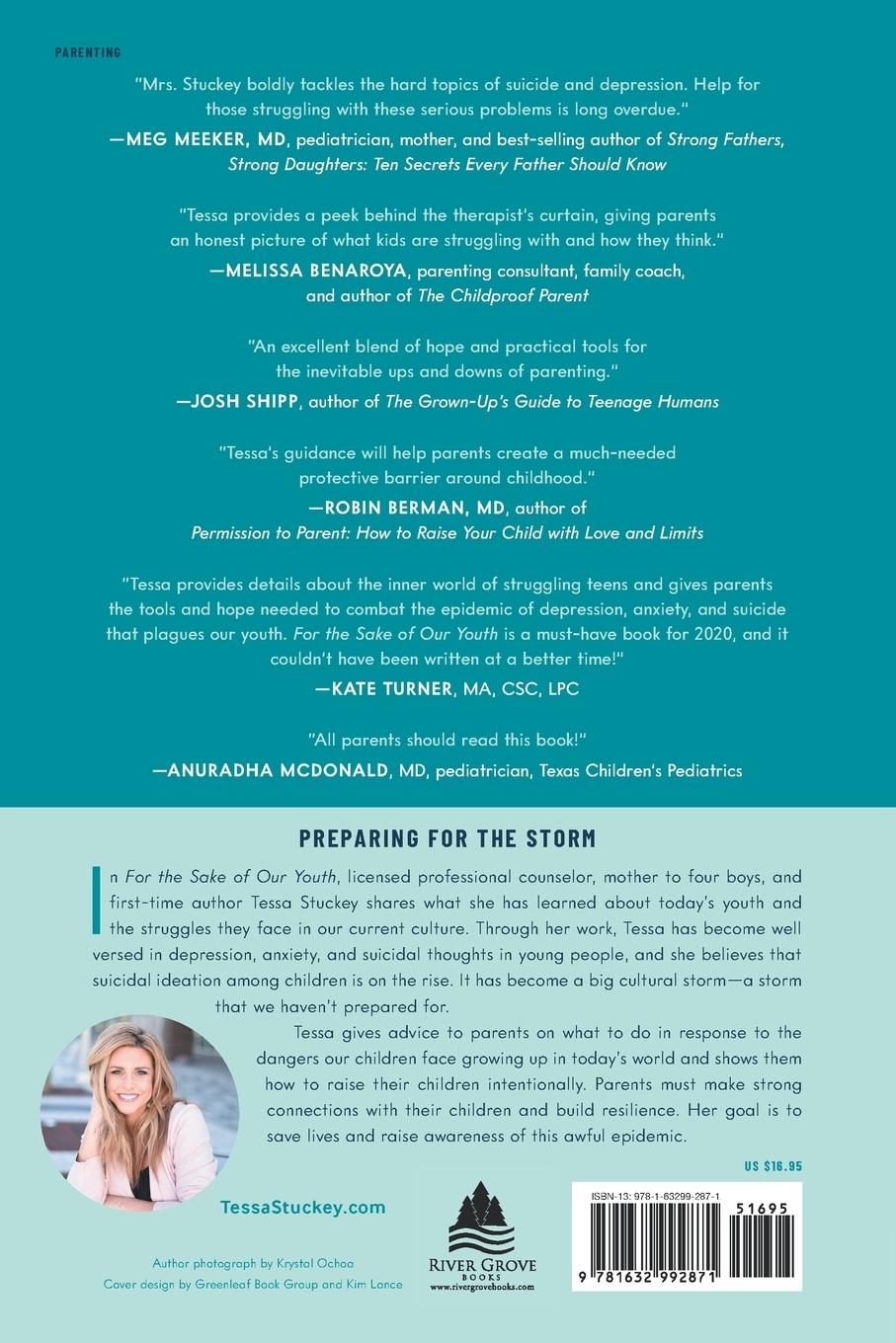 Rückseitencover For the Sake of Our Youth