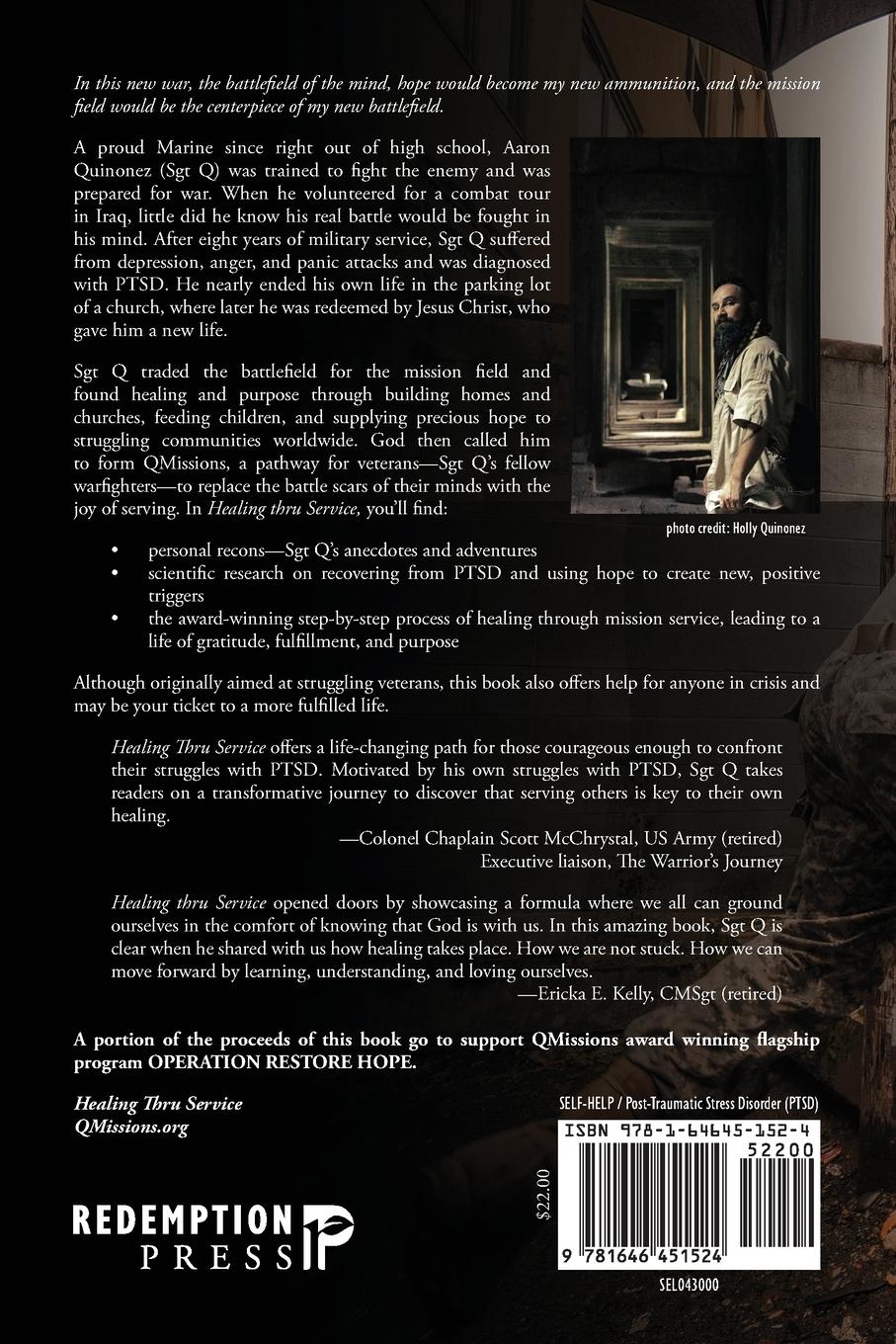 Rückseitencover Healing Thru Service