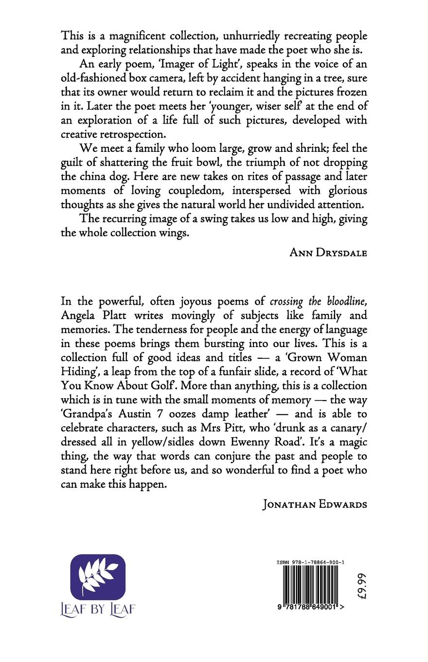 Rückseitencover Crossing the Bloodline