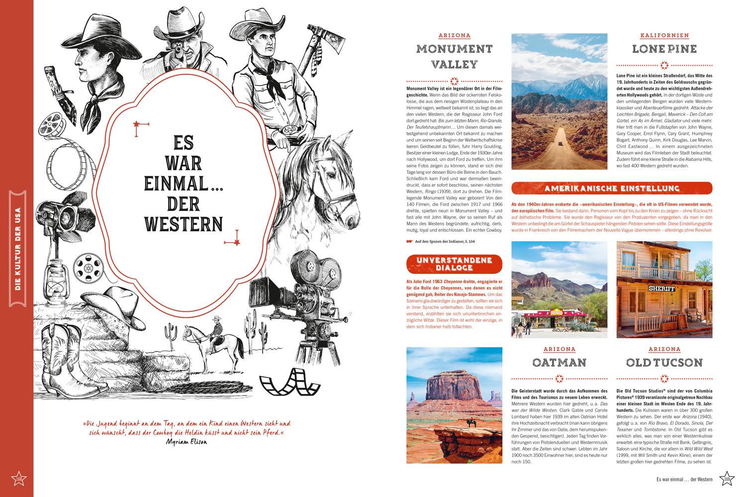 Beispielinhalt (Bild) DuMont Bildband Atlas der Reiselust USA