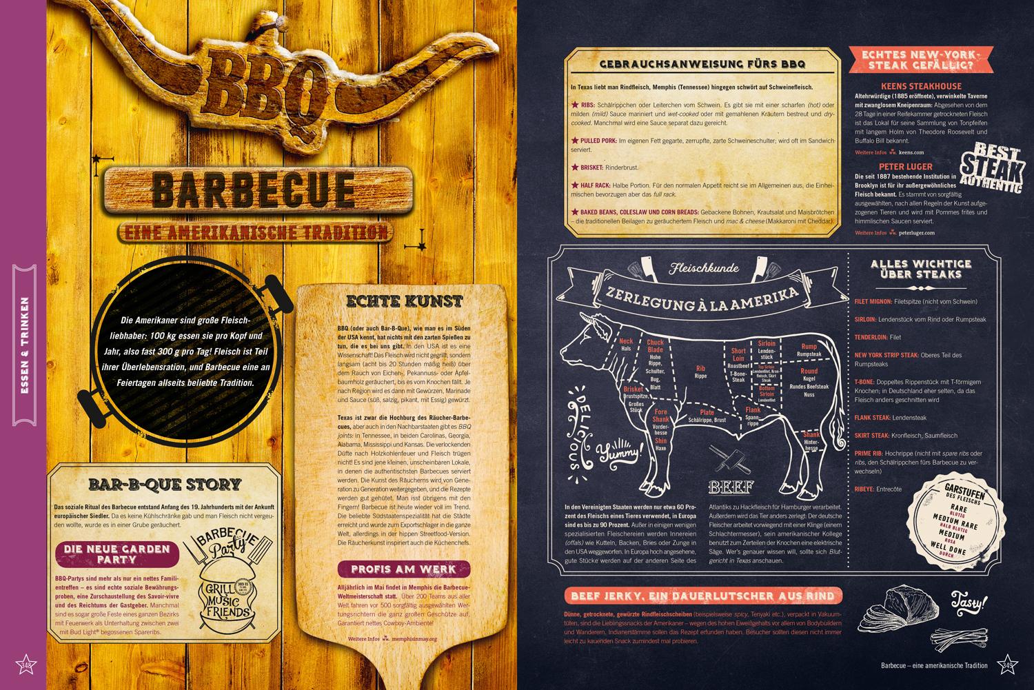 Beispielinhalt (Bild) DuMont Bildband Atlas der Reiselust USA